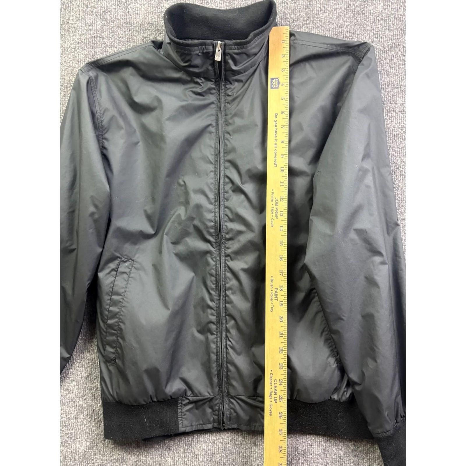 Peter Millar Peter Millar Jacket Mens L Black Microfiber Full Zip Lined Windbreaker Golf Size US L / EU 52-54 / 3 - 3 Thumbnail