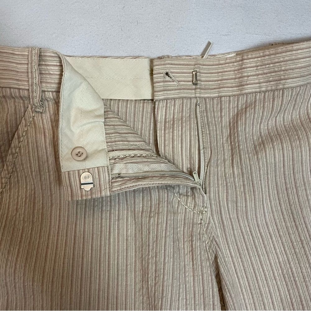 Other Max Studio Wide Leg Cotton Linen Blend Beige Pants Size L Size 34" / US 12 / IT 48 - 5 Thumbnail
