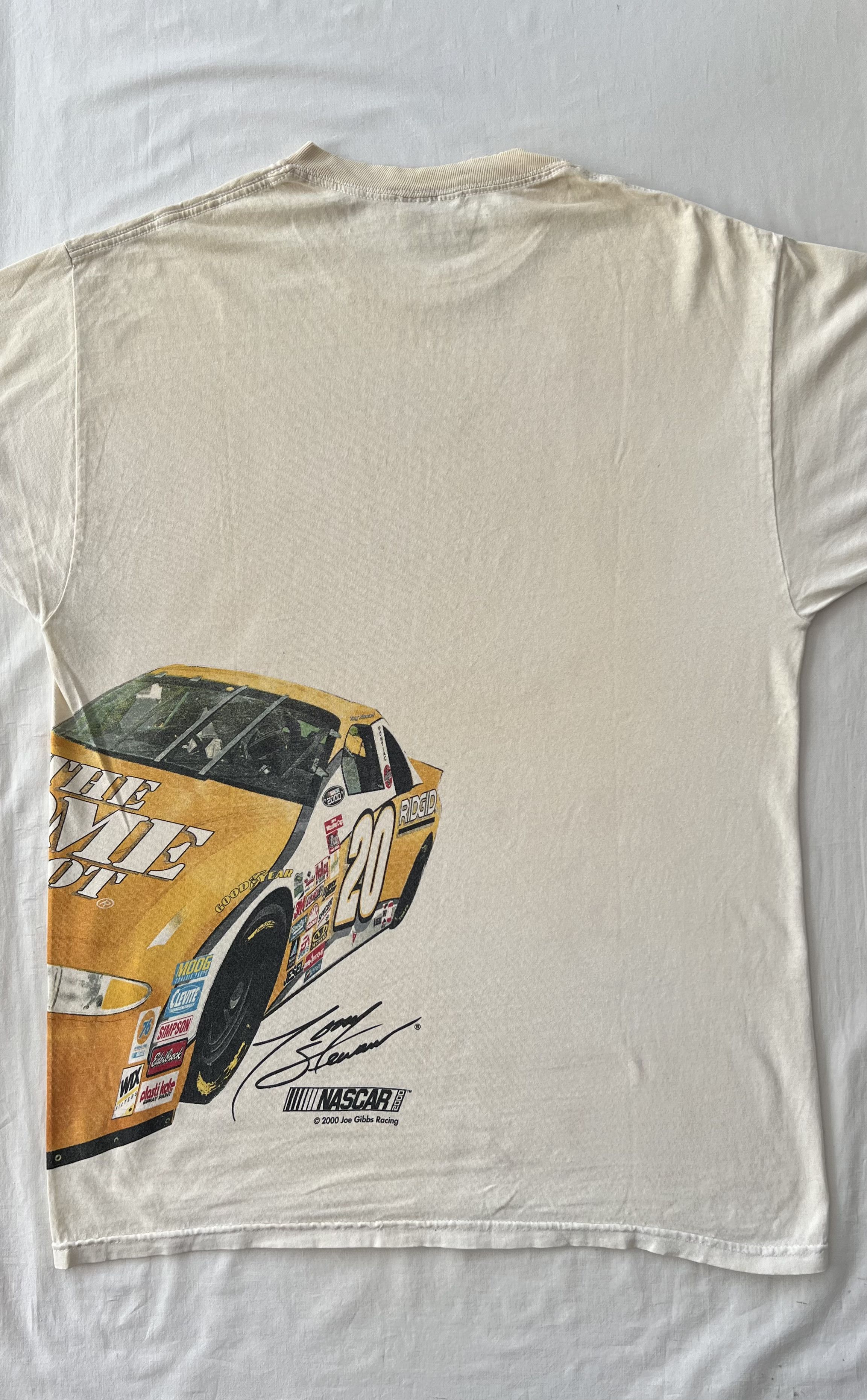 NASCAR Vintage 2000 Tony Stewart Pontiac Grand Prix Nascar T-shirt Size US XL / EU 56 / 4 - 18 Thumbnail