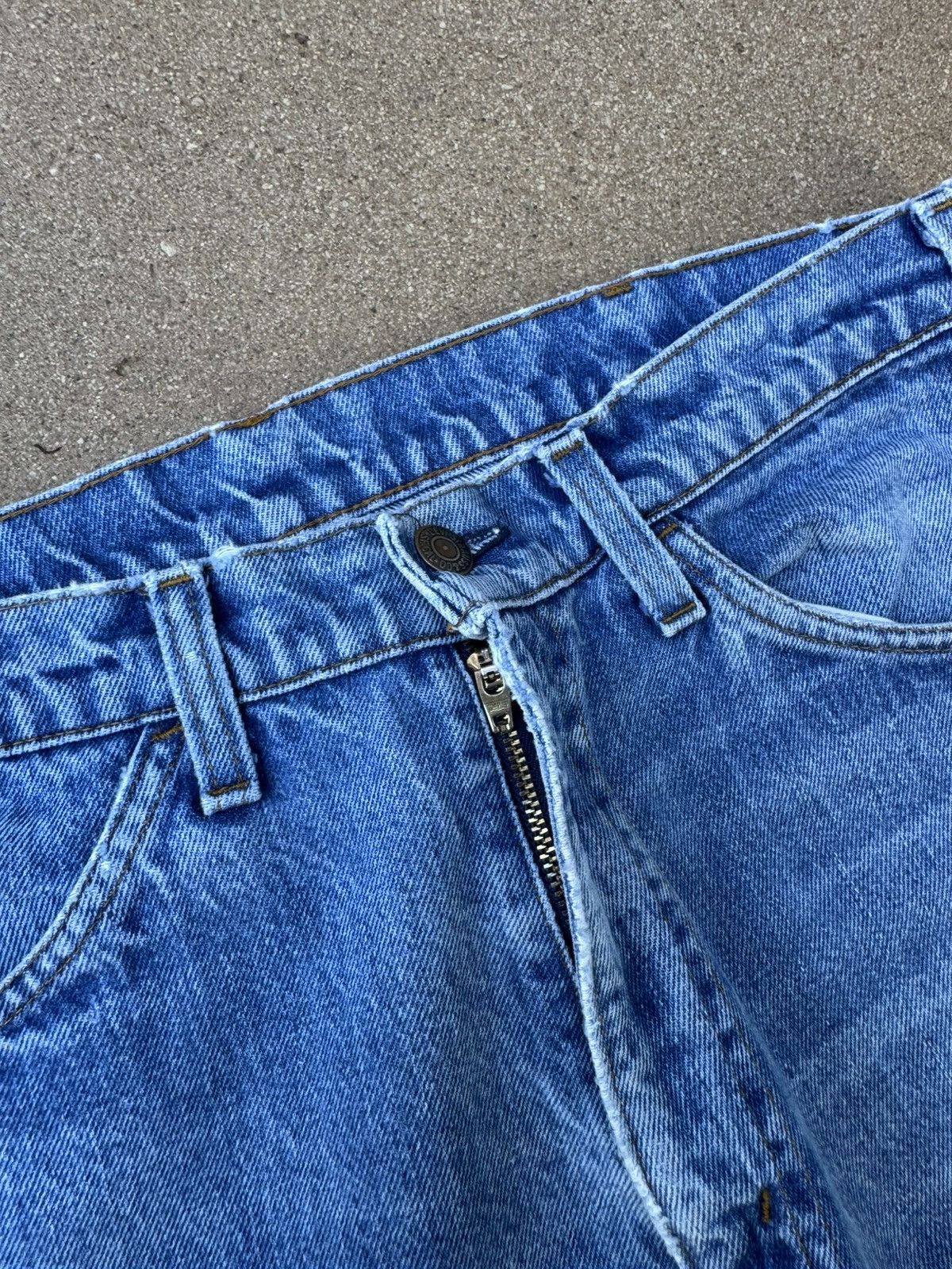 Levi's Vtg 80’s Levi’s 646 Orange Tab Bellbottom Flare Jeans 33x29 Size US 33 - 5 Thumbnail