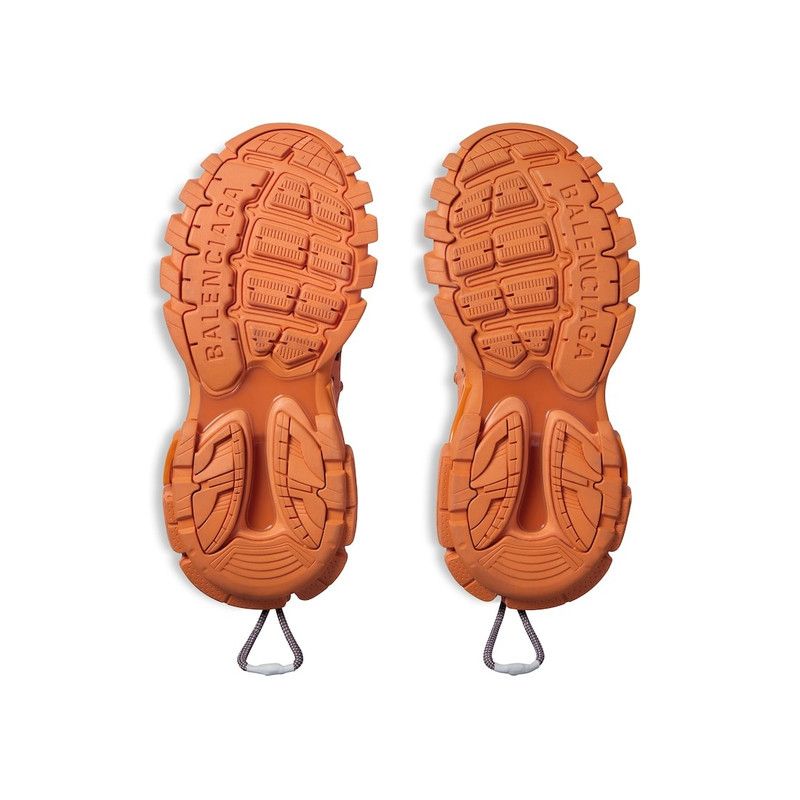 Balenciaga o1tr1nto0526 Track Trail Laces Sneaker in Orange/Grey Size US 8 / EU 41 - 6 Thumbnail