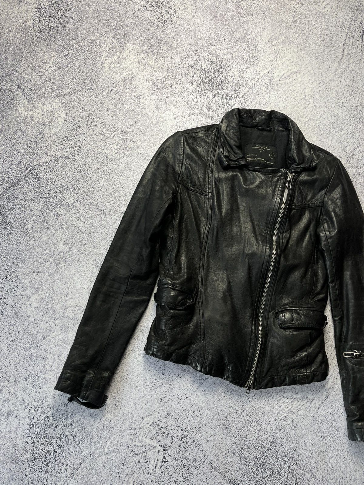 Allsaints Vintage Allsaints Balfern Leather Biker Jacket Japan Size M / US 6-8 / IT 42-44 - 2 Thumbnail