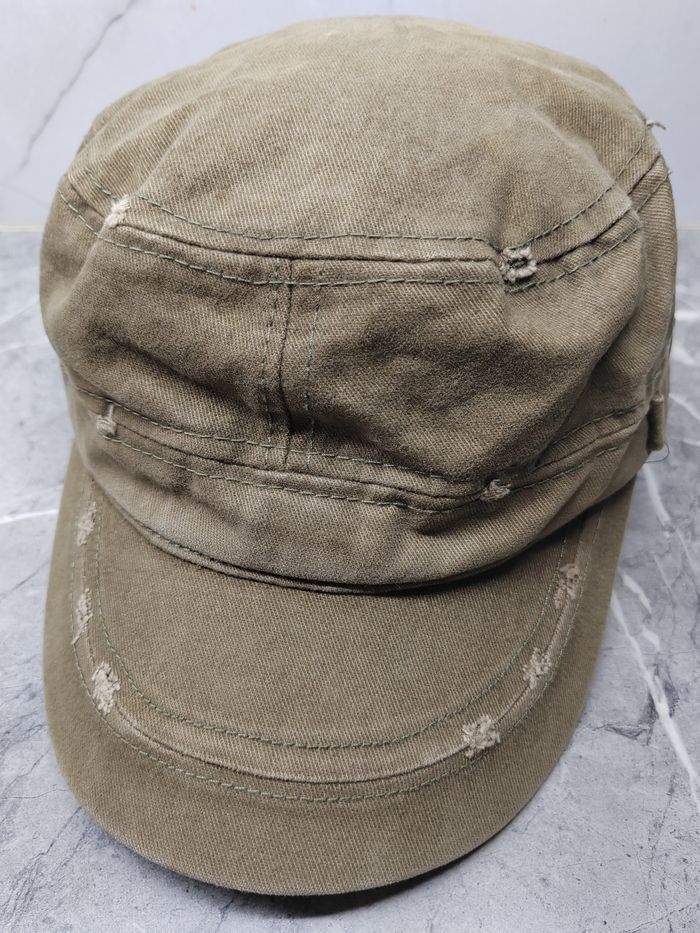 If Six Was Nine Vintage Cadet Japanese Cadet Distressed Style Cap Hat Size ONE SIZE - 2 Thumbnail