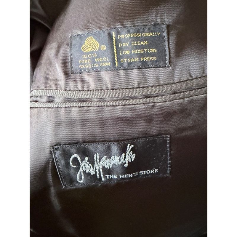 Albert Nipon Albert Nipon for John Wanamaker Taupe/Stone Wool Suit 37R Size 38R - 5 Thumbnail