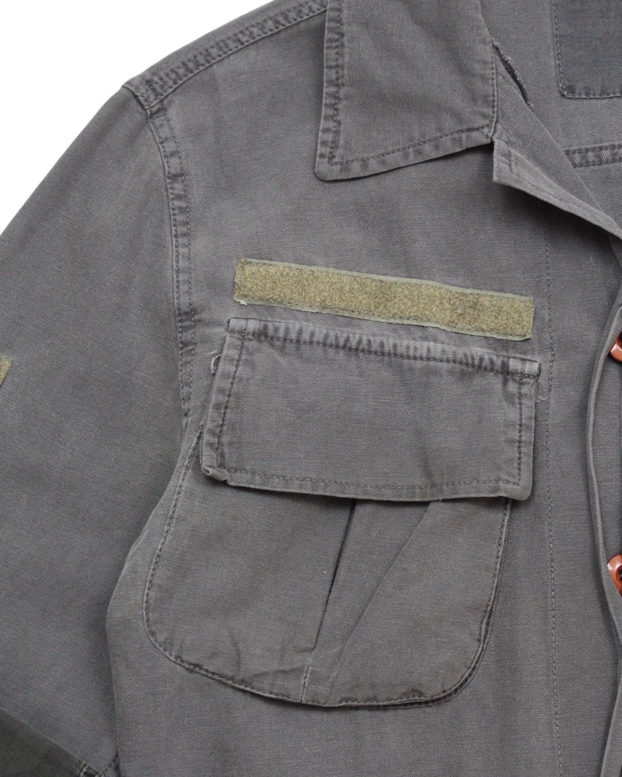 Vintage 2000S JAPANESE MADE 4-POCKET SHIRT JACKET “U.S. ARMY” BADGE Size US M / EU 48-50 / 2 - 3 Thumbnail