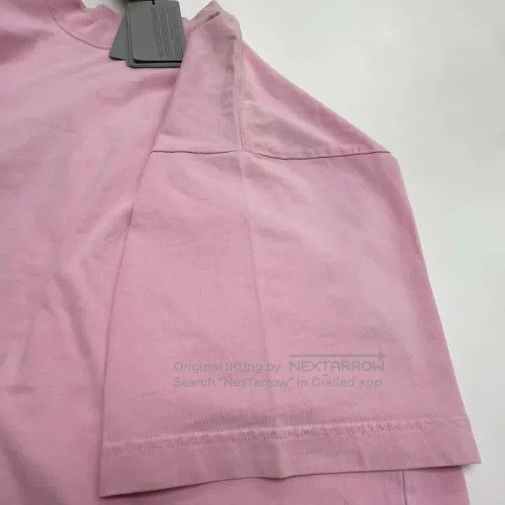 Balenciaga Balenciaga Pink Crystal Neck Short Sleeve T. Size US XS / EU 42 / 0 - 3 Thumbnail