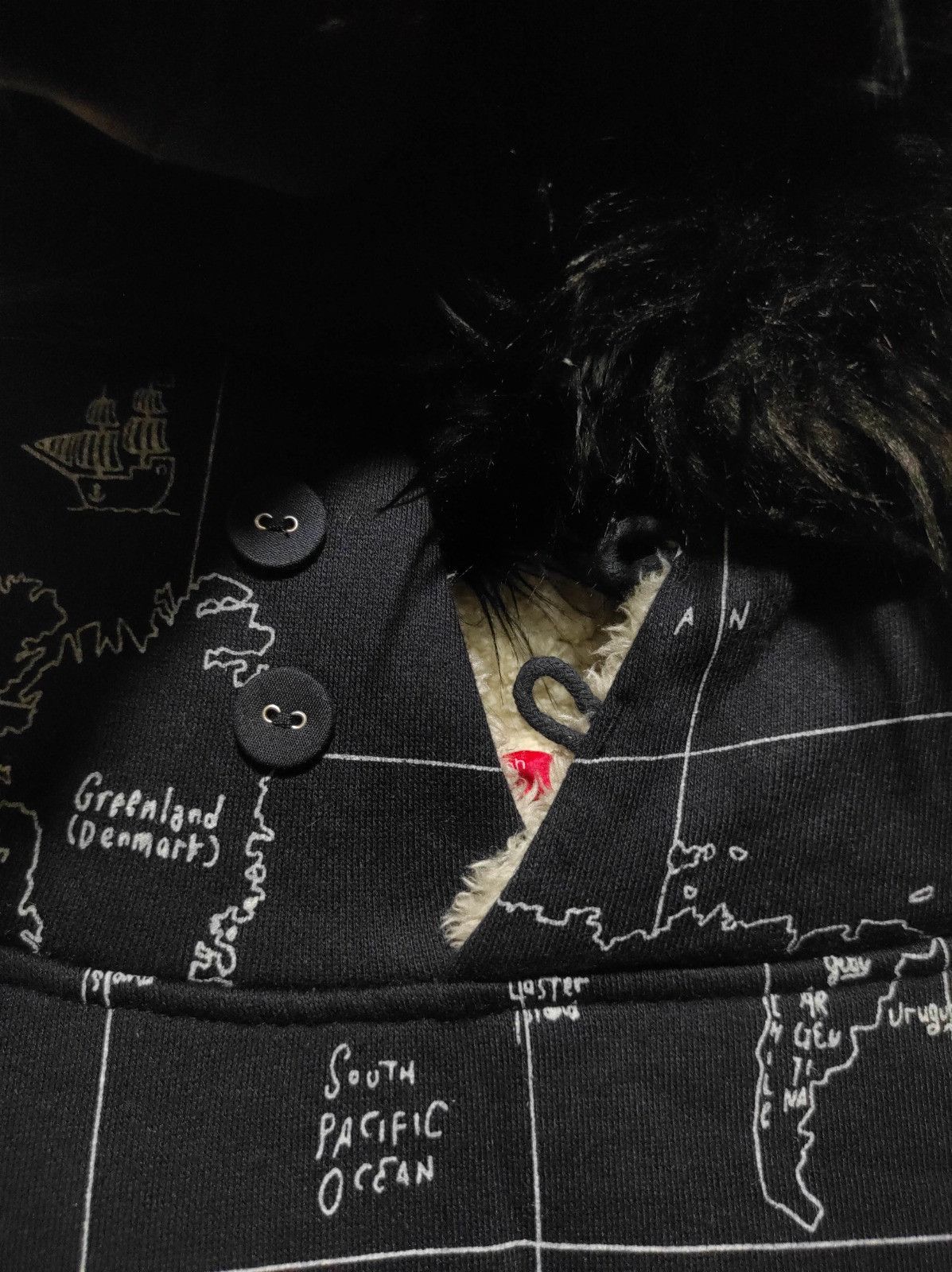 Japanese Brand Granip Lady MAP fur hoodie ifsix LGB style Size M / US 6-8 / IT 42-44 - 7 Thumbnail