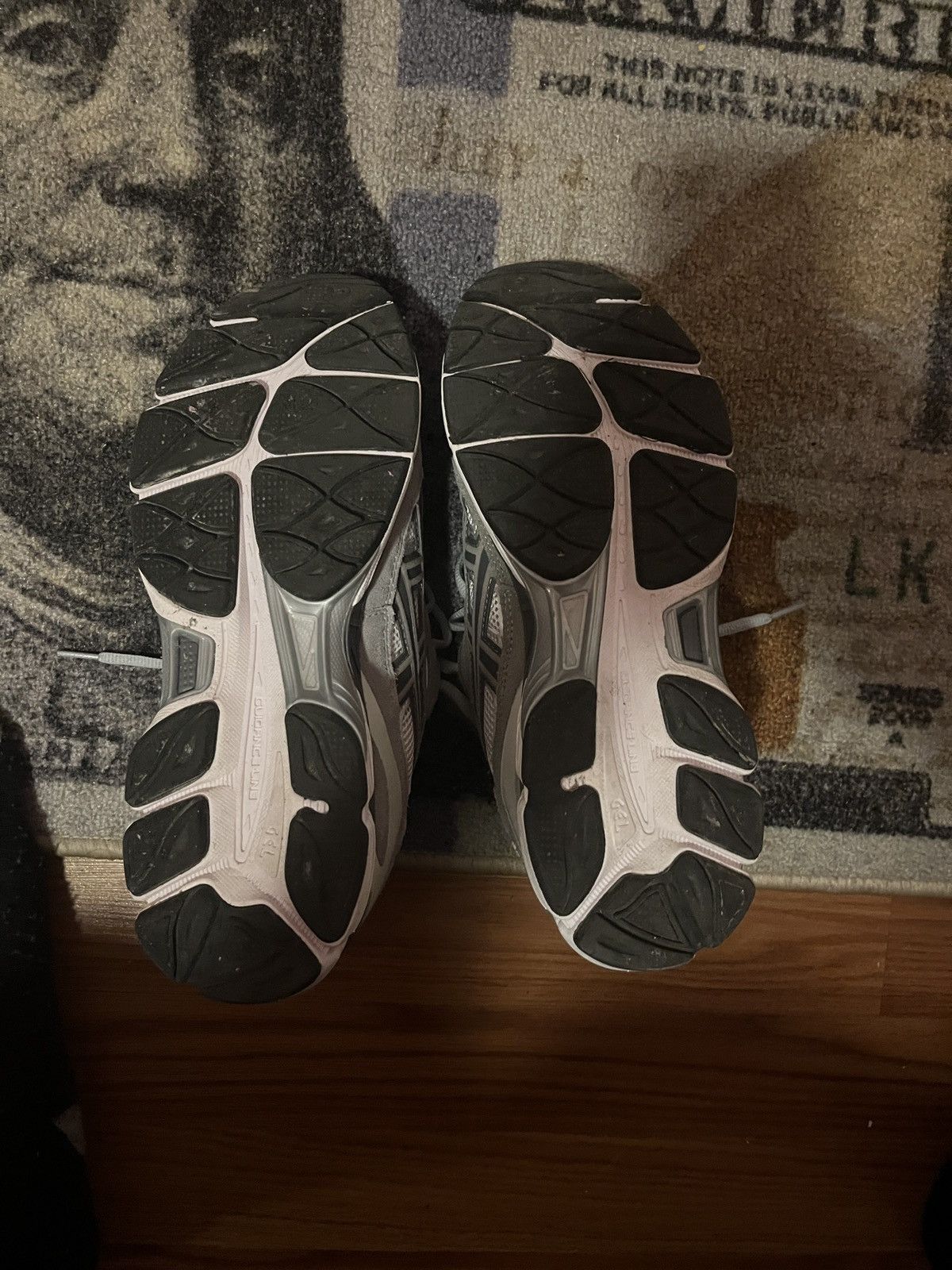 Asics GEL NYC 'WHITE STEEL GREY' Size US 12.5 / EU 45-46 - 5 Thumbnail