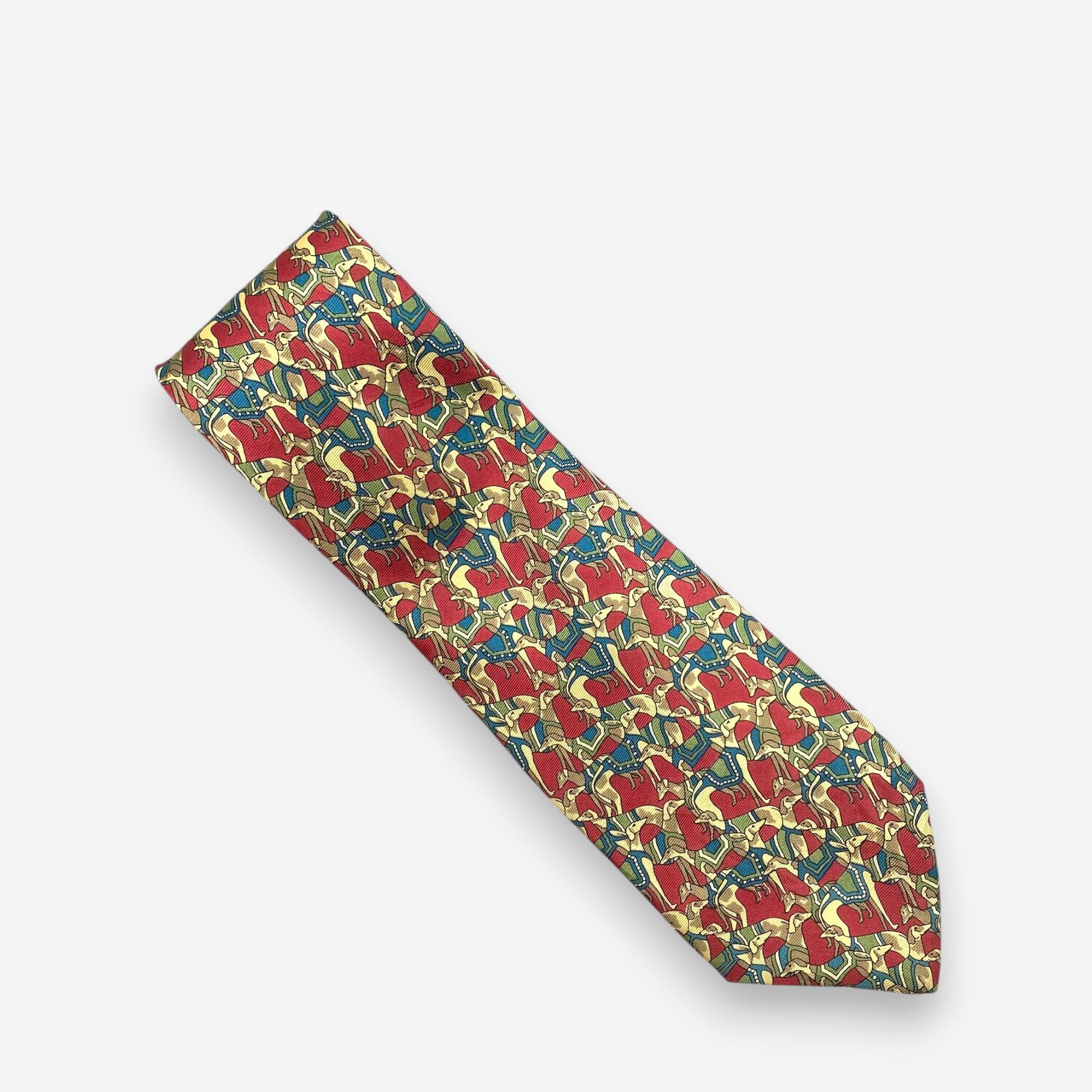 Japanese Brand Vintage Paco Rabanne SILK Necktie Cravate Pure Silk Neck Tie Size ONE SIZE - 2 Thumbnail