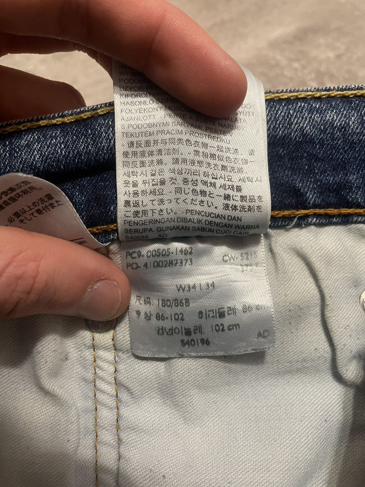 Levi's Vintage Levis 505 Blue Denim Jeans 34 Size Size US 34 / EU 50 - 21 Thumbnail