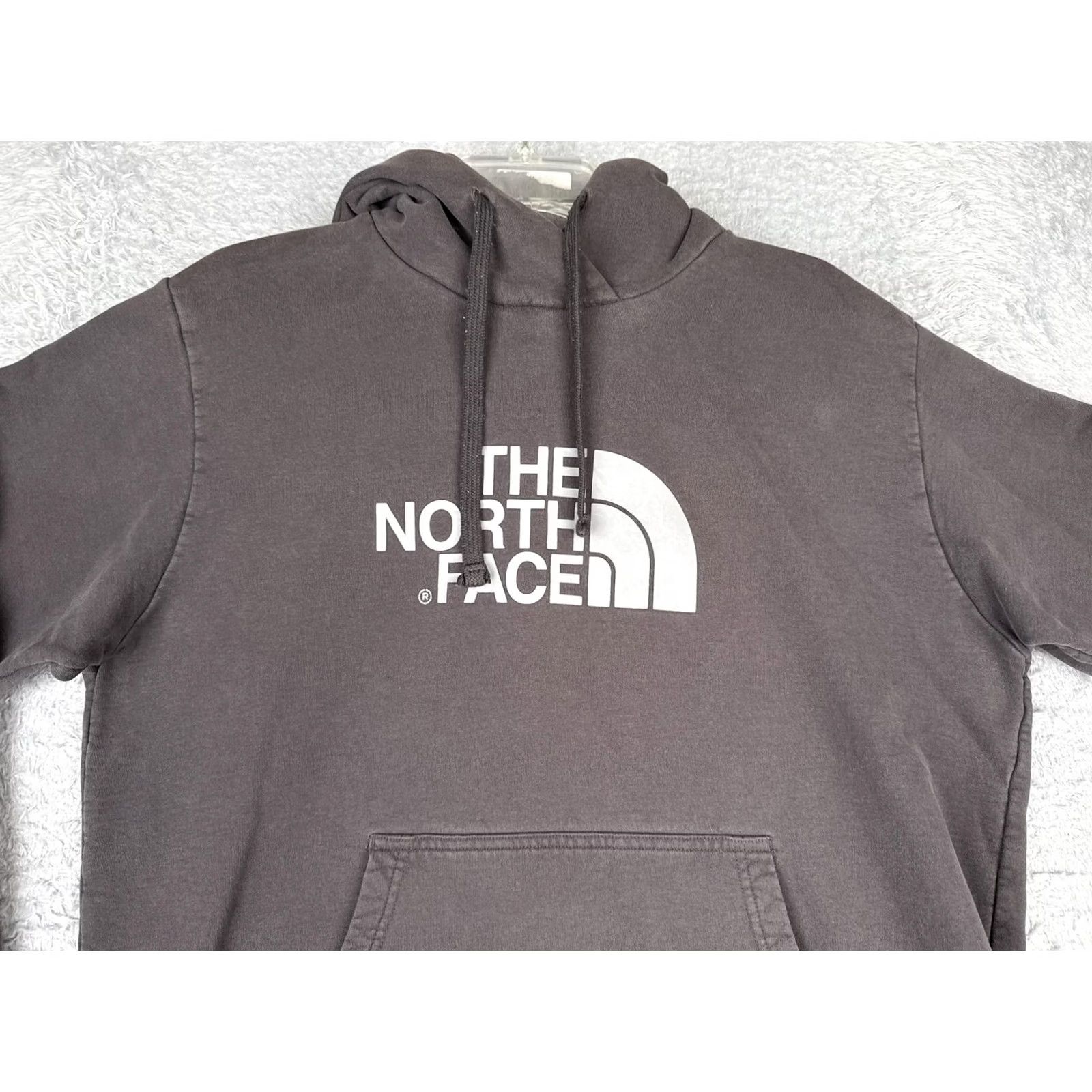 The North Face The North Face Hoodie Mens XL Gray Half Dome Logo Pullover Jersey Sweatshirt Size US XL / EU 56 / 4 - 4 Thumbnail