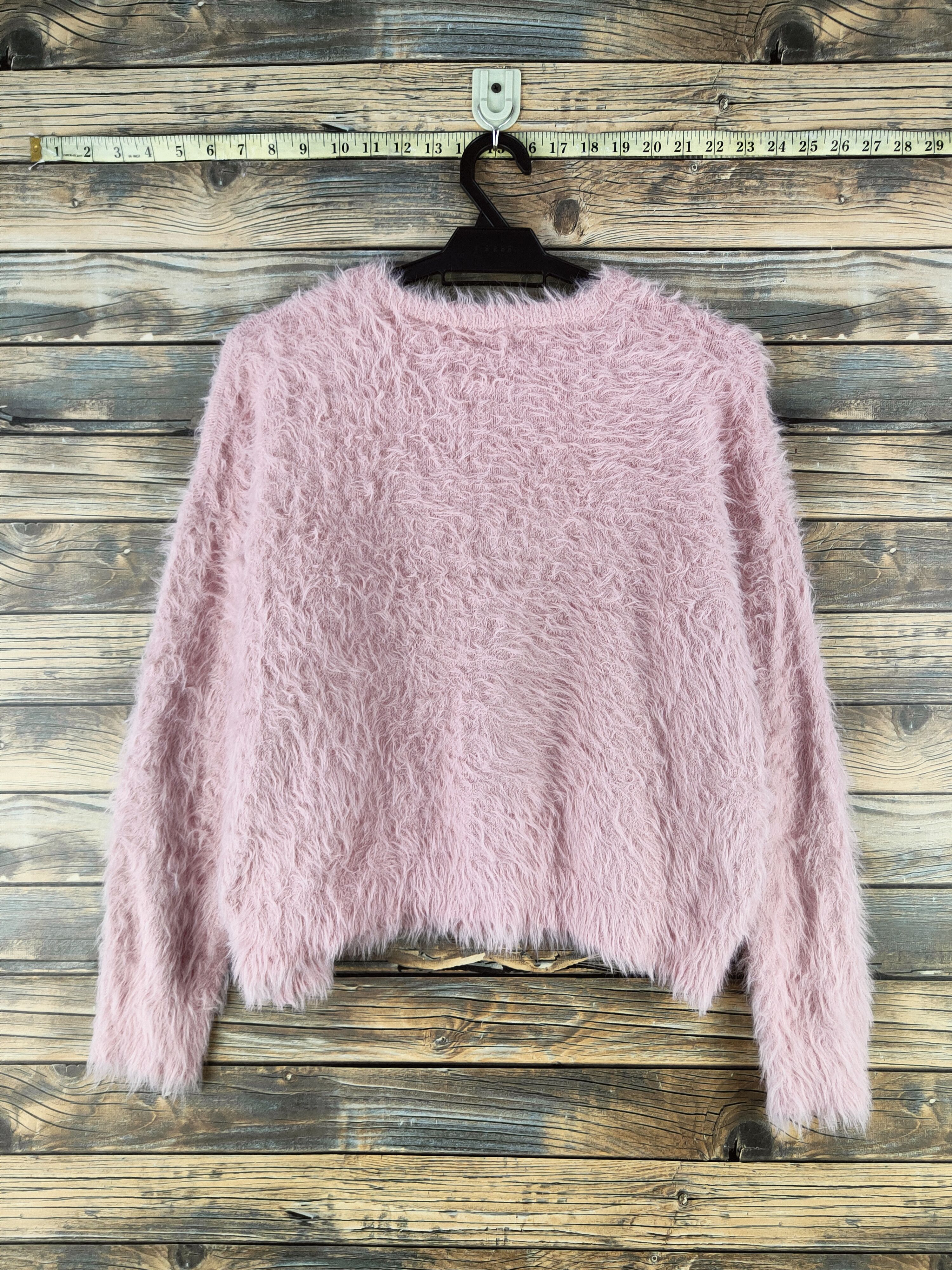 Japanese Brand DL Browny Standard Pink Fur Mohair Knitwear #46-1010 Size M / US 6-8 / IT 42-44 - 7 Thumbnail