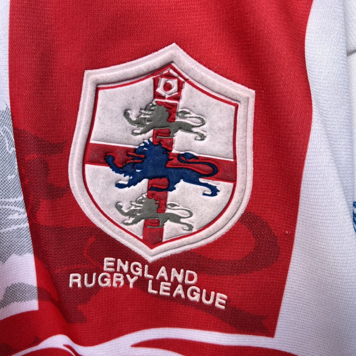 Vintage England 1995 Home Rugby League Shirt Puma Jersey Size US M / EU 48-50 / 2 - 5 Thumbnail