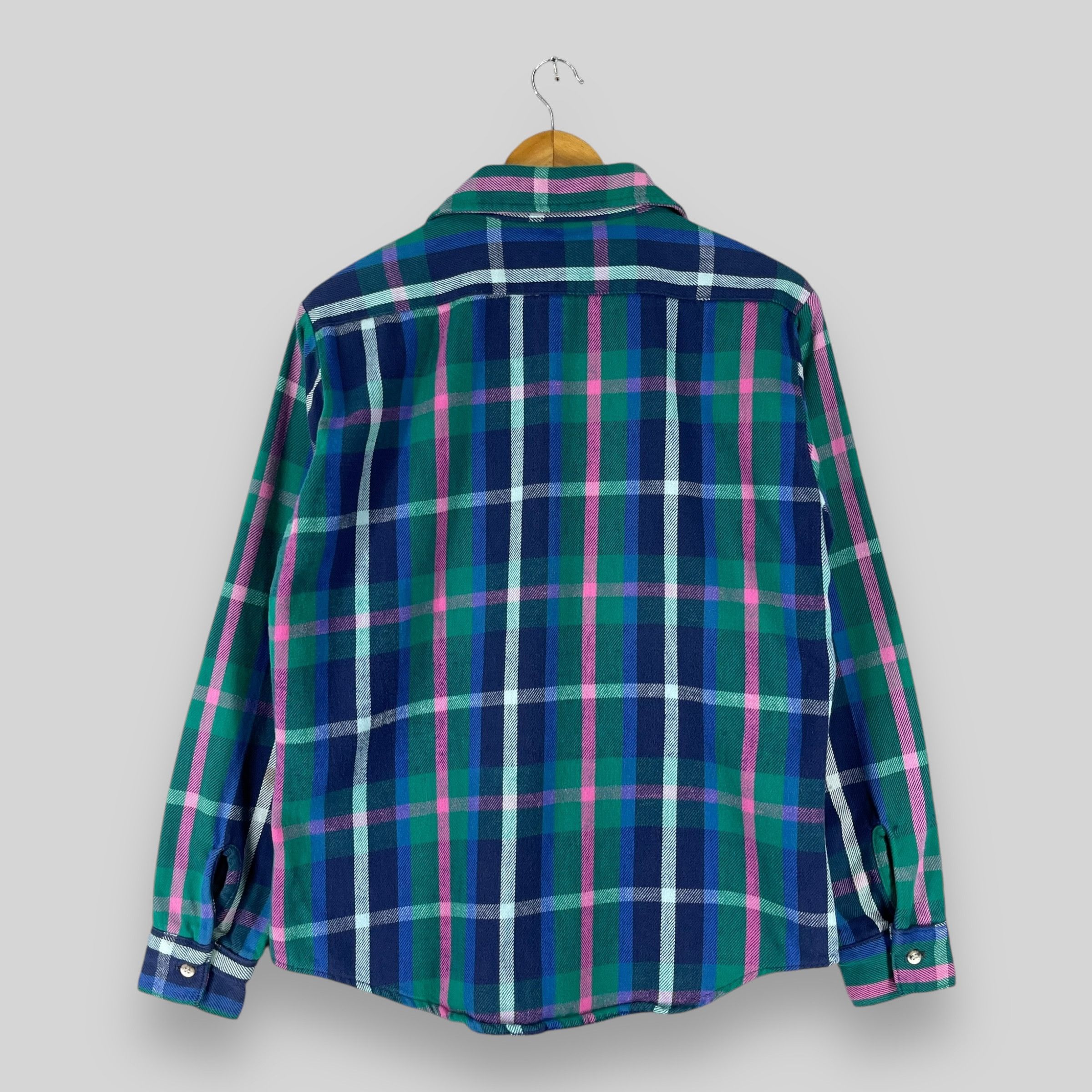Flannel Vintage FIVE BROTHERS Checkered Double Pocket Flannel Size M / US 6-8 / IT 42-44 - 6 Thumbnail