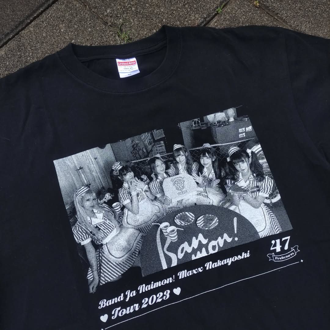 Band Tees Band Ja Naimon! MAXX NAKAYOSHI Tour 2023 Tee Size US XL / EU 56 / 4 - 1 Thumbnail