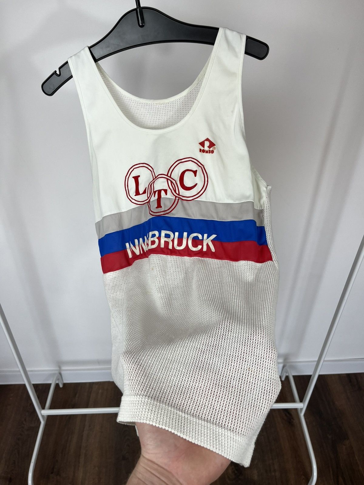 Other Vintage Rombo Innsbruck LTC Tank Top Olympic Sports Jersey Size S / US 4 / IT 40 - 8 Thumbnail