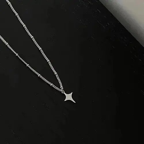 Jewelry × Vintage Simple Trendy Star Hollow Choker Necklace Size ONE SIZE - 3 Thumbnail