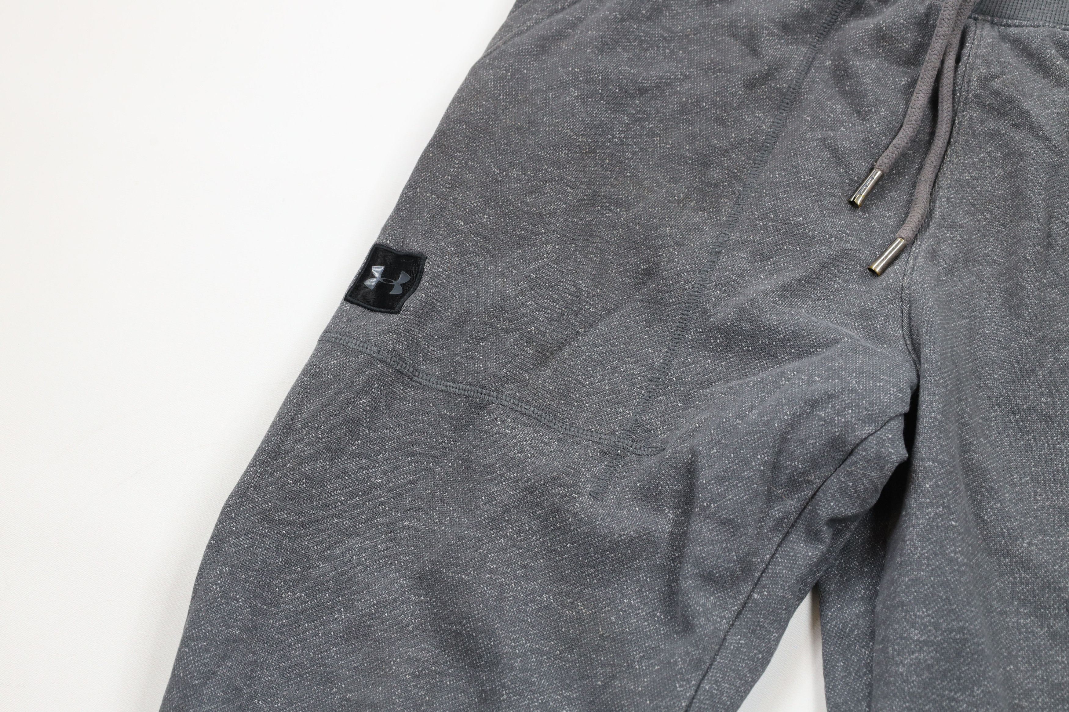 Under Armour × Vintage Under Armour Fitted French Terry Sweatpants Joggers Gray Size US 36 / EU 52 - 5 Thumbnail
