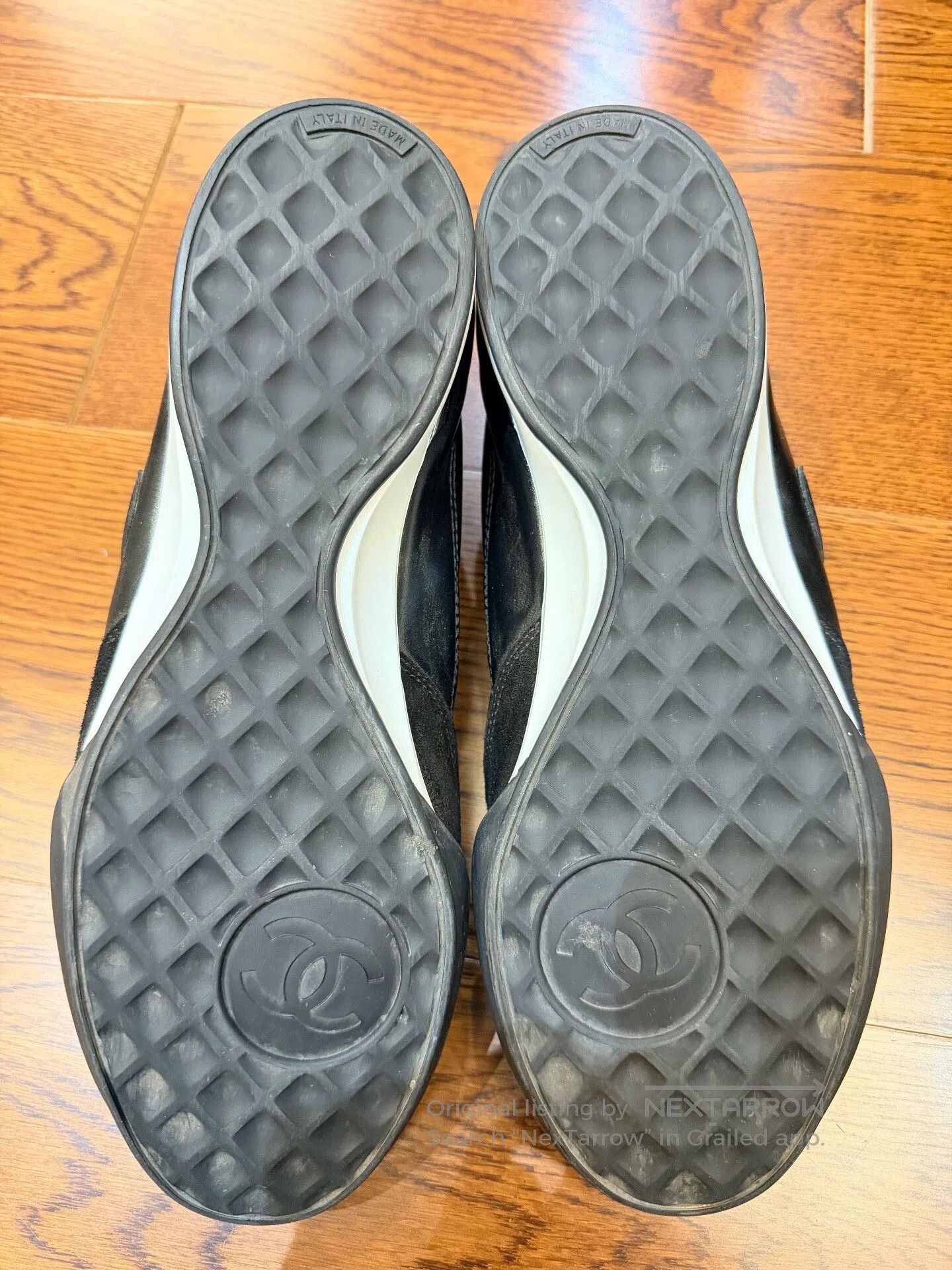 Chanel Chanel 24A Black Classic Sneakers Size 42. Size US 9 / EU 42 - 6 Thumbnail
