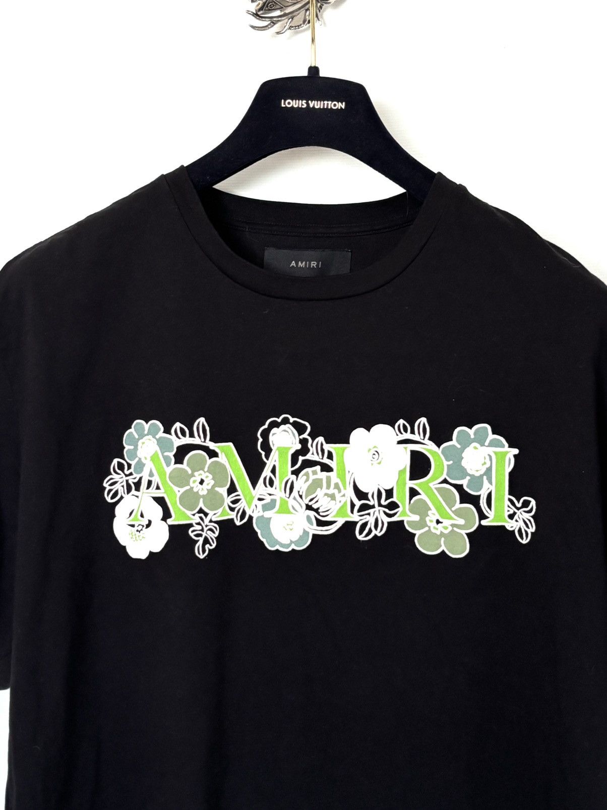 Amiri Amiri Flower Logo T-Shirt Size US XL / EU 56 / 4 - 2 Thumbnail