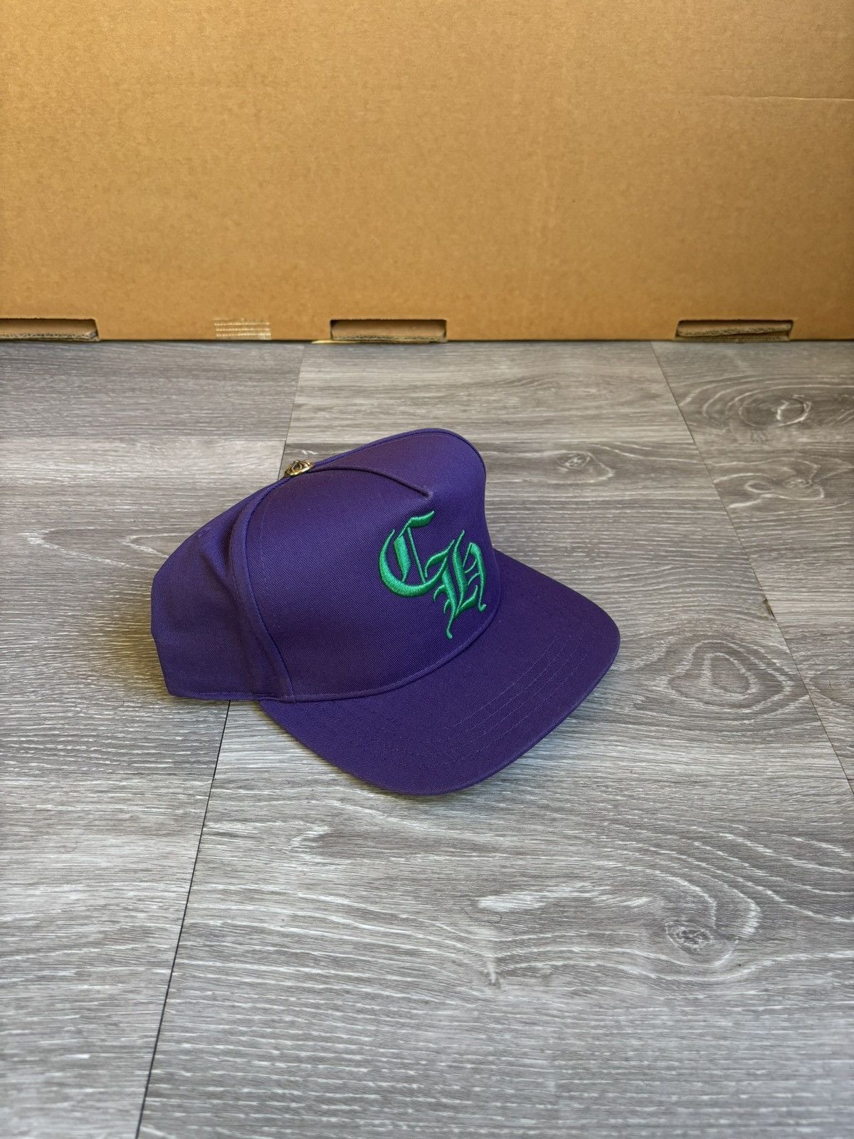 Chrome Hearts Chrome Hearts CH Baseball Cap Purple/Green Snapback Hat Size ONE SIZE - 7 Thumbnail