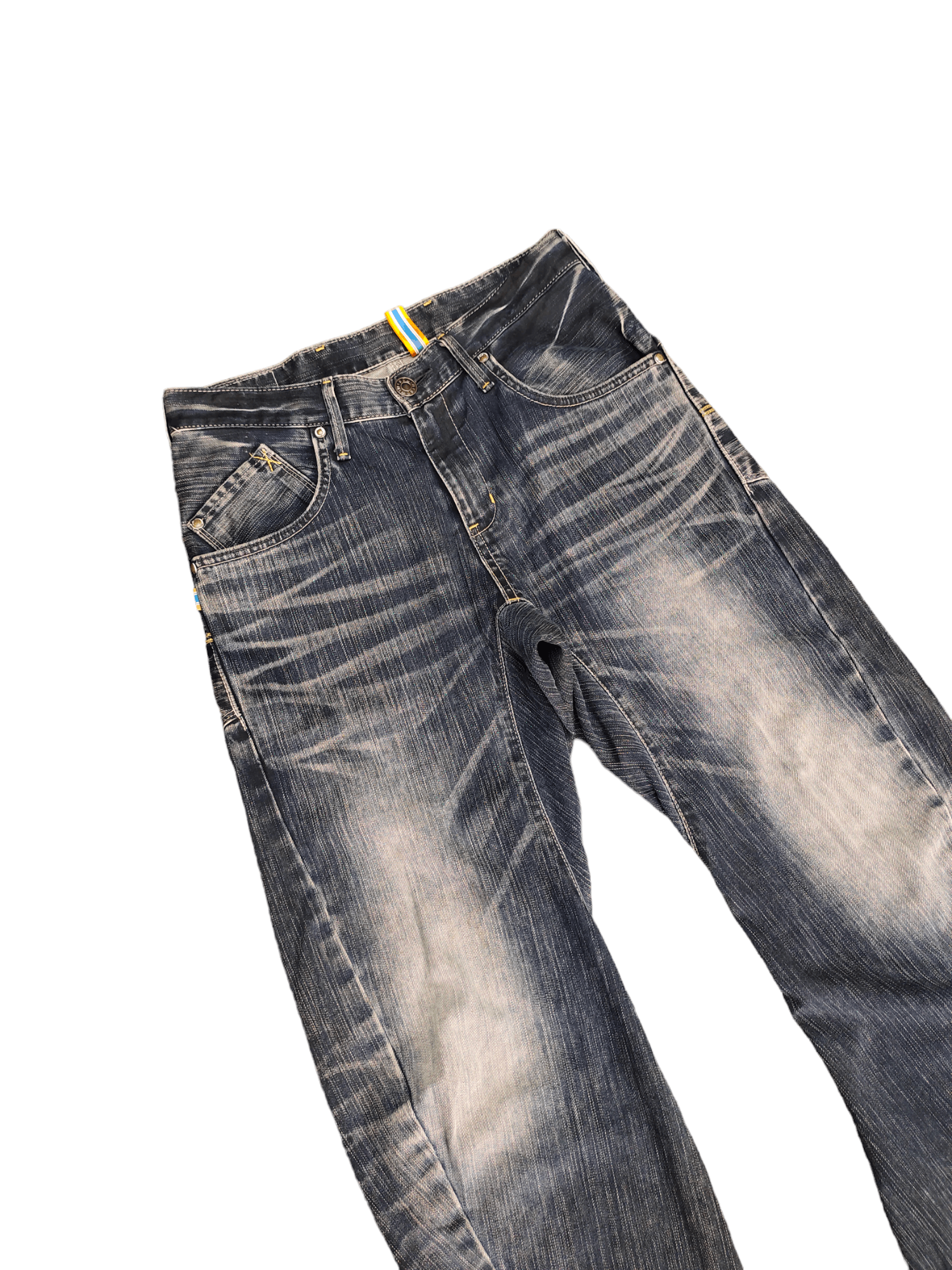 Comme des Garcons × Undercover Edwin XV-Function Curve Leg Denim Jeans Clawmark Size US 30 / EU 46 - 5 Thumbnail