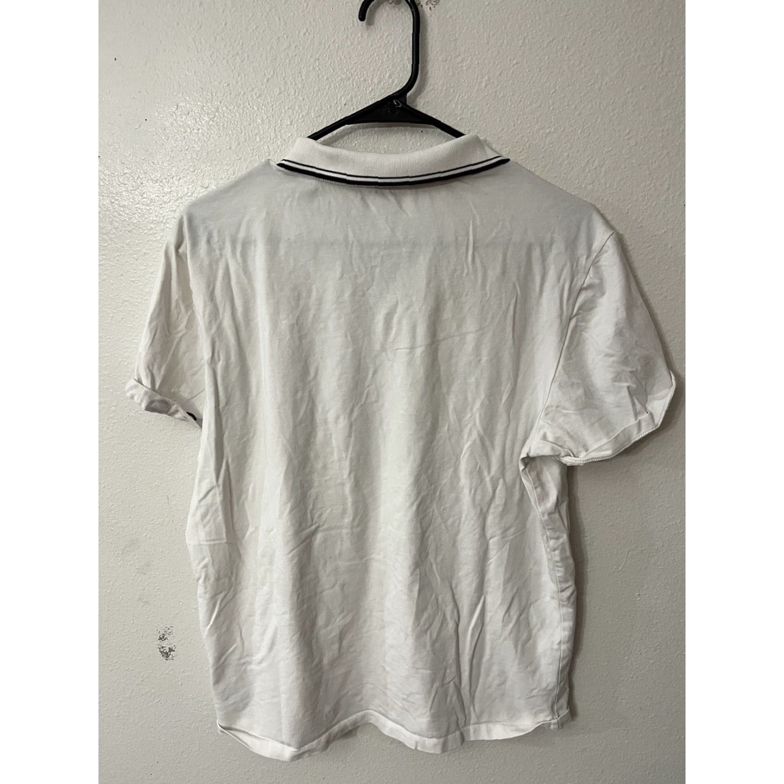 Calvin Klein VINTAGE Calvin Klein Polo Shirt Short Sleeve White Mens M Polo Shirts White Calvin Klein Liquid Touch 90s Logo Mens Size US M / EU 48-50 / 2 - 2 Thumbnail