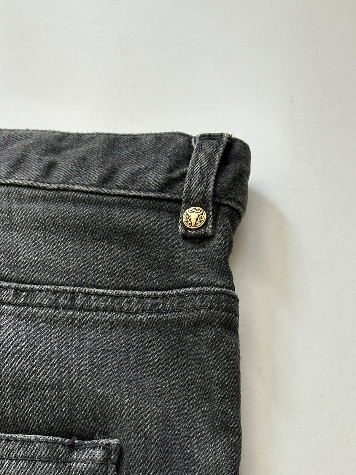 Balmain BALMAIN Decarnin SS2011 Distressed Skinny Gray Denim Jeans Size US 29 - 23 Thumbnail
