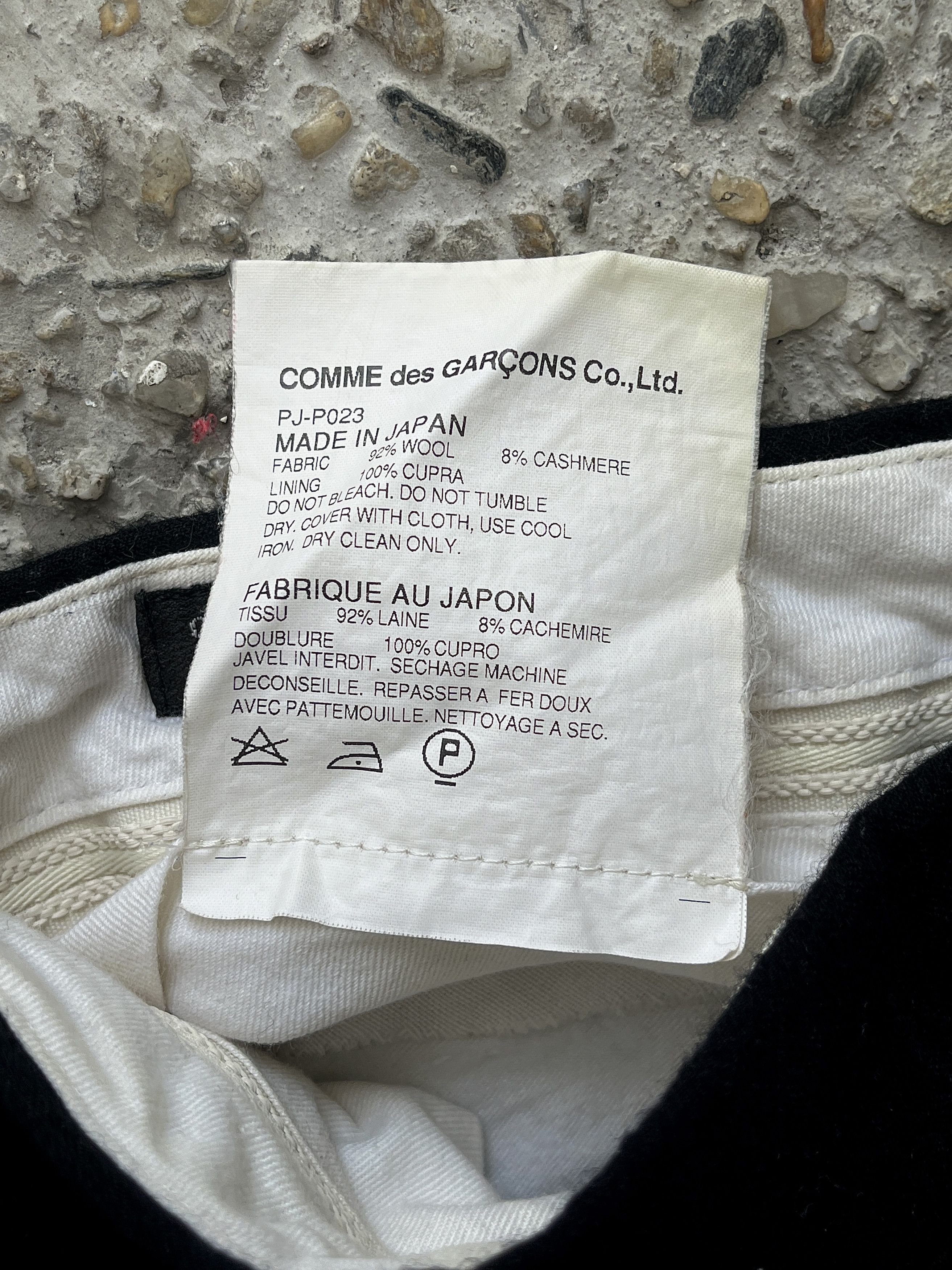 Comme des Garcons Homme Plus FW’12 Wool Cropped Trousers Size US 32 / EU 48 - 10 Thumbnail