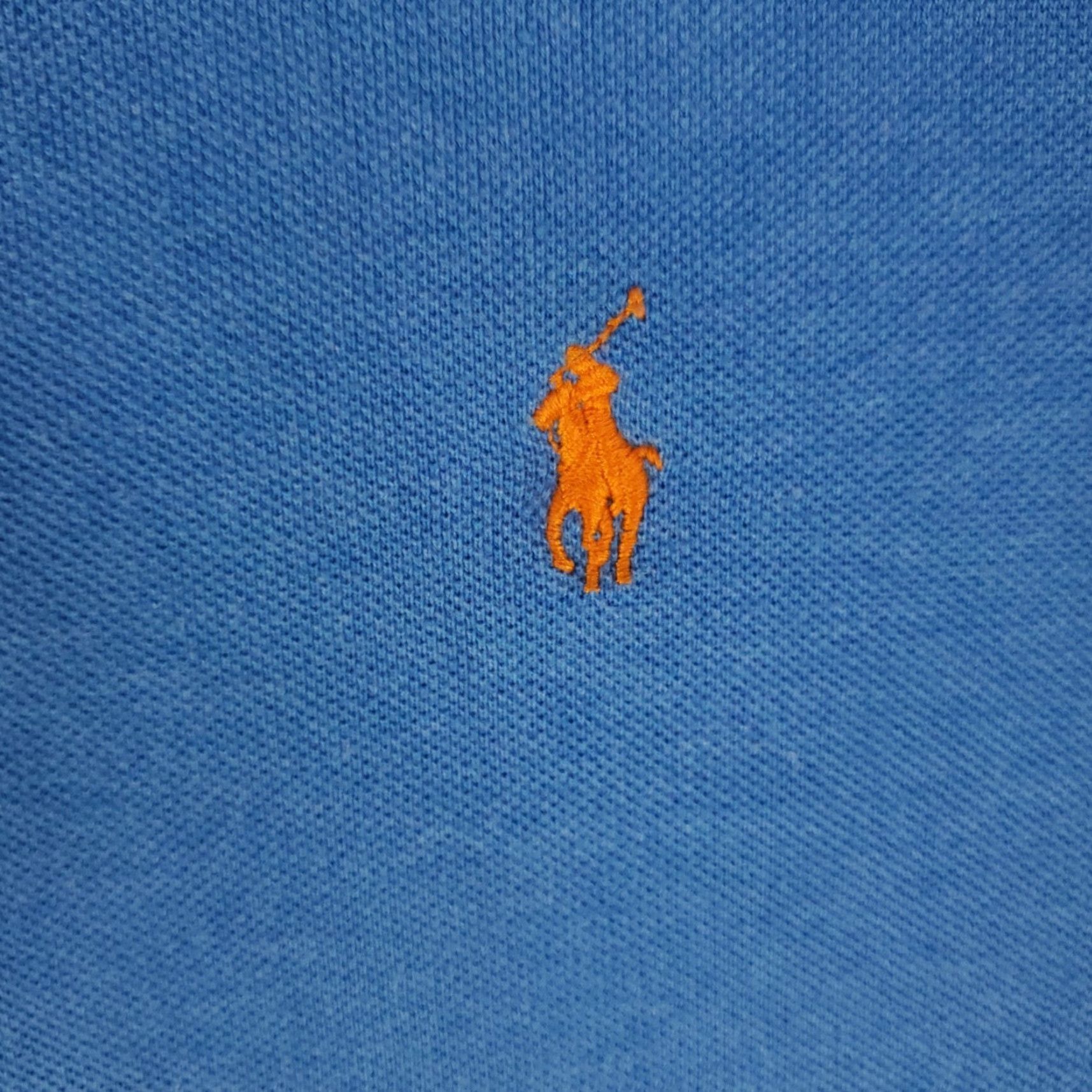 Ralph Lauren Ralph Lauren Polo Shirt Mens 2XL Blue Polo Shirt Men 2XL Blue Logo Button Short Sleeve Casual Classic American Preppy Sports Shirt Mens Size US XXL / EU 58 / 5 - 2 Thumbnail