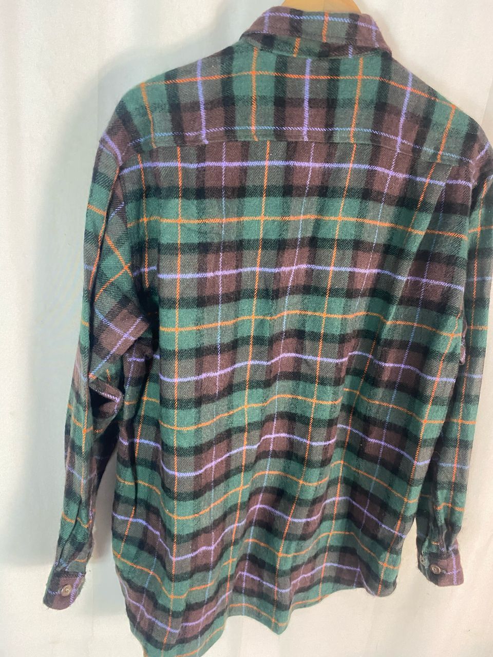 Flannel × Other Vintage machope wool button up flannel shirt Size US L / EU 52-54 / 3 - 10 Thumbnail