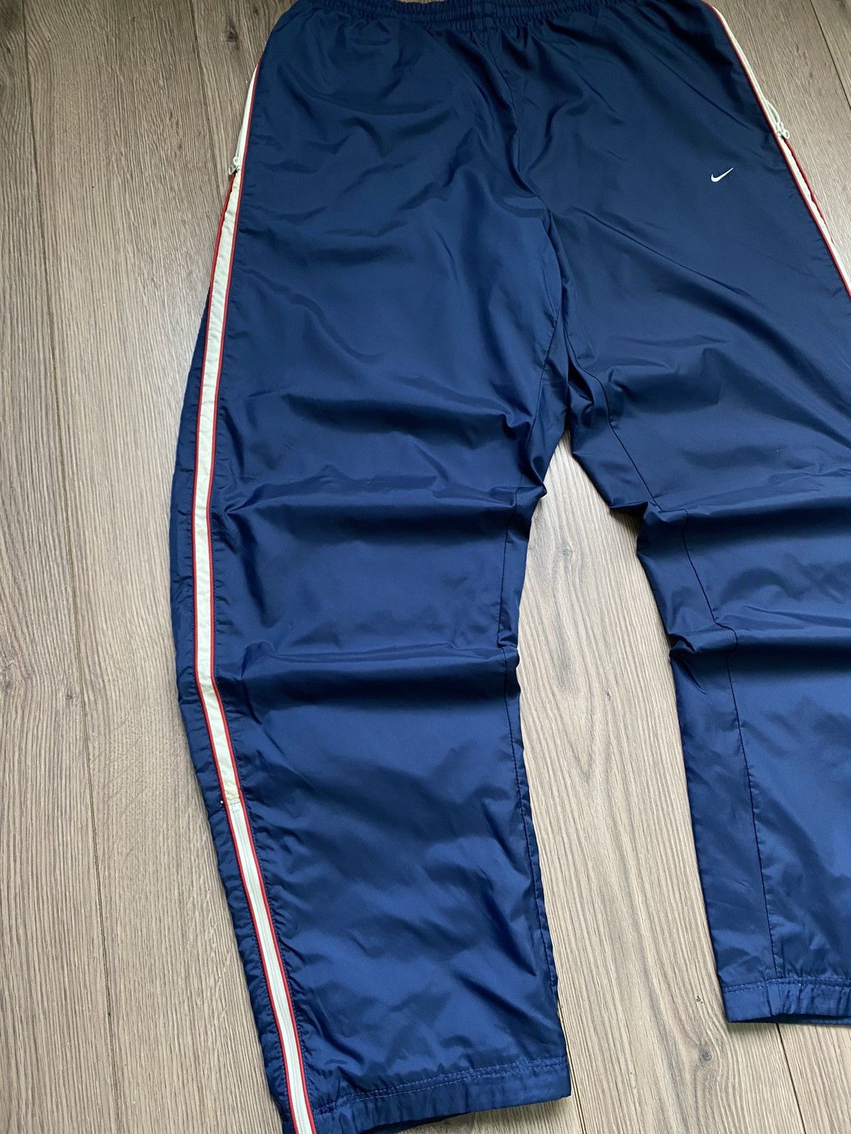 Nike × Vintage Vintage Nike 90’s Nylon Blue Pants Men’s Size M Size US 34 / EU 50 - 6 Thumbnail