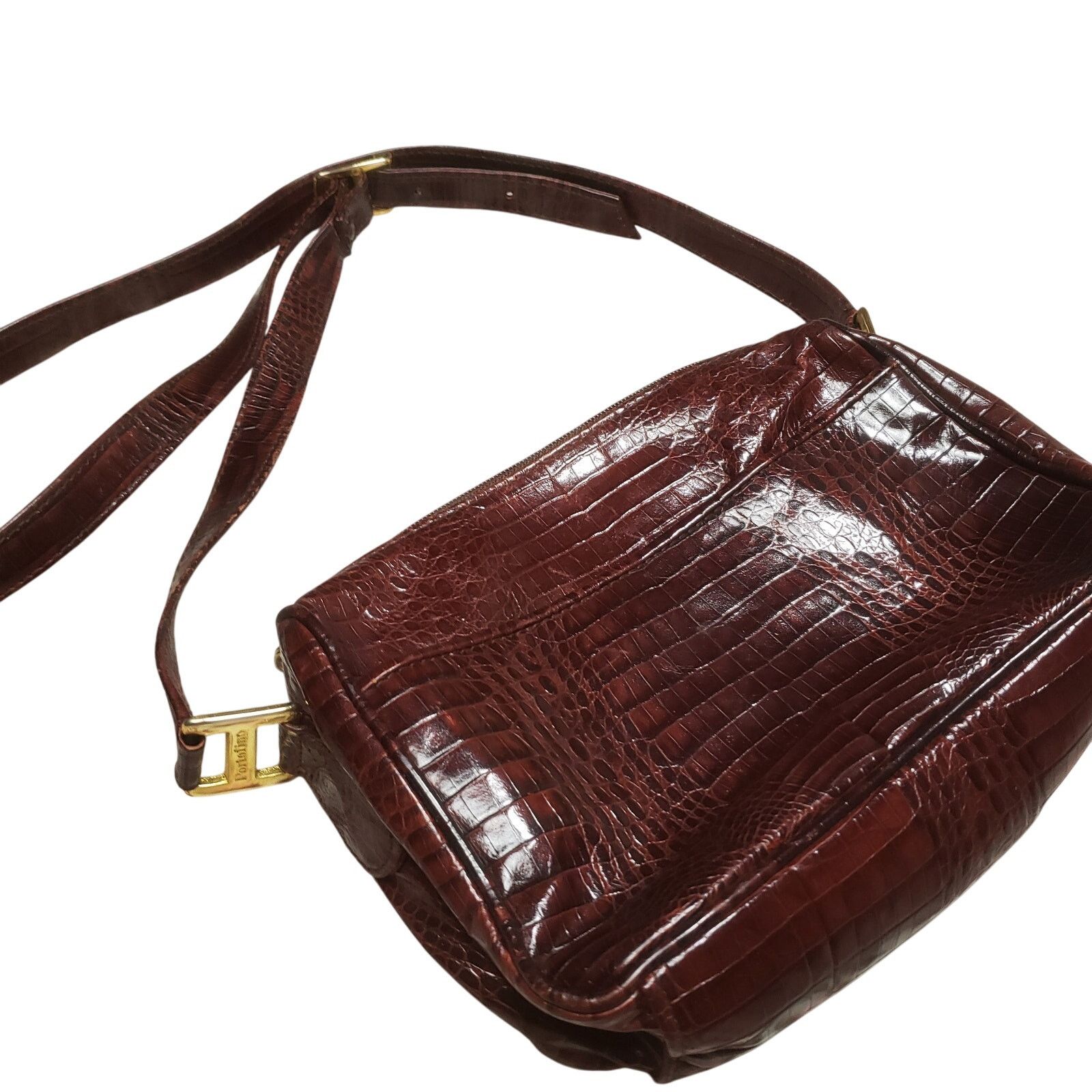 Vintage Vtg Portofino Collection by Austin Designs Alligator Bag Size ONE SIZE - 3 Thumbnail