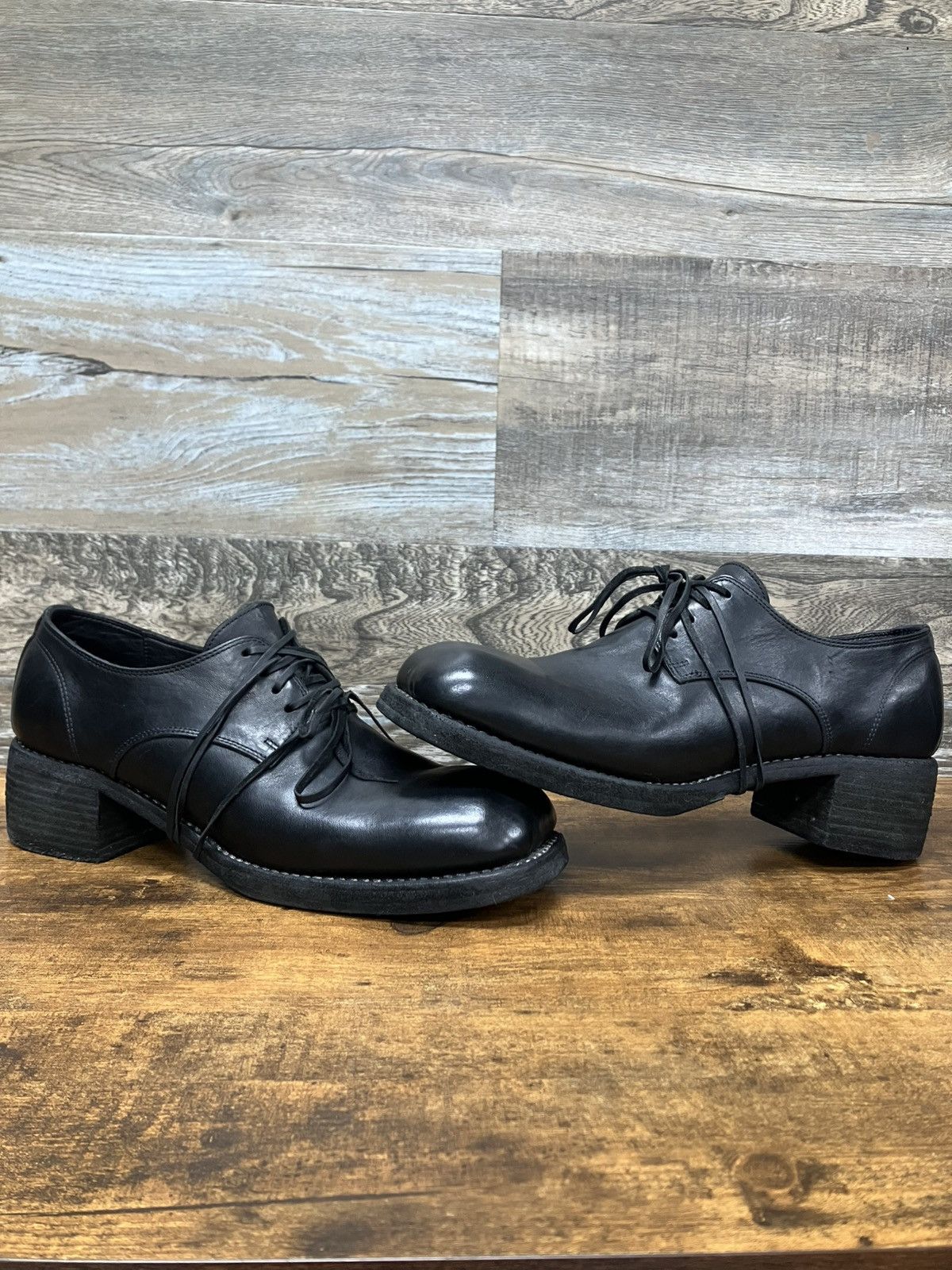 Guidi Guidi 792V Donkey Full Grain Derbies Vibram Sole | Grailed