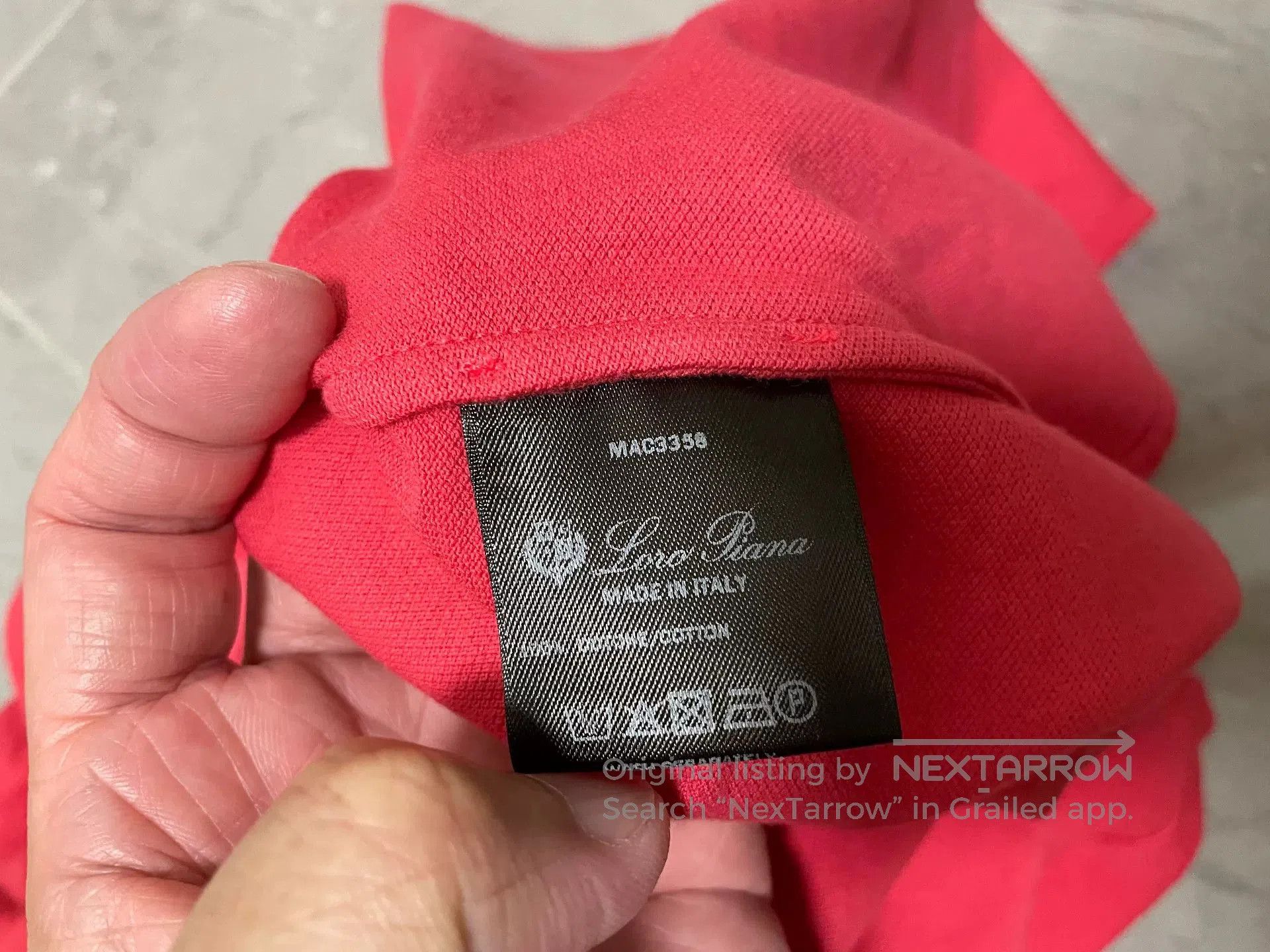 Loro Piana Loro Piana Men's Polo Shirt. Size US M / EU 48-50 / 2 - 4 Thumbnail