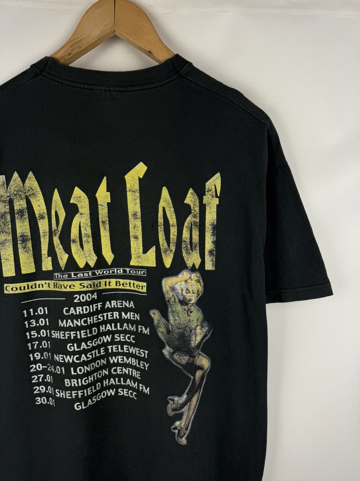 Band Tees Meat Loaf The Last World Tour VTG 2004 Band Graphic T Shirt Size US L / EU 52-54 / 3 - 16 Thumbnail
