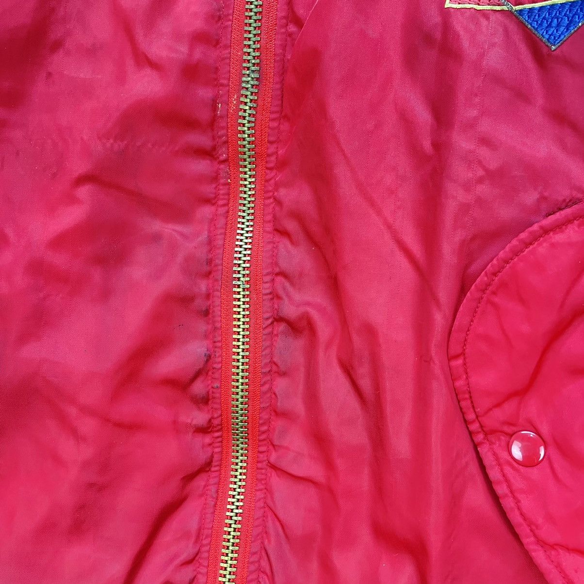 Vintage Vintage Bomber Made In Italy Amedeo Valentino Ma 1 Jacket Size US M / EU 48-50 / 2 - 7 Thumbnail