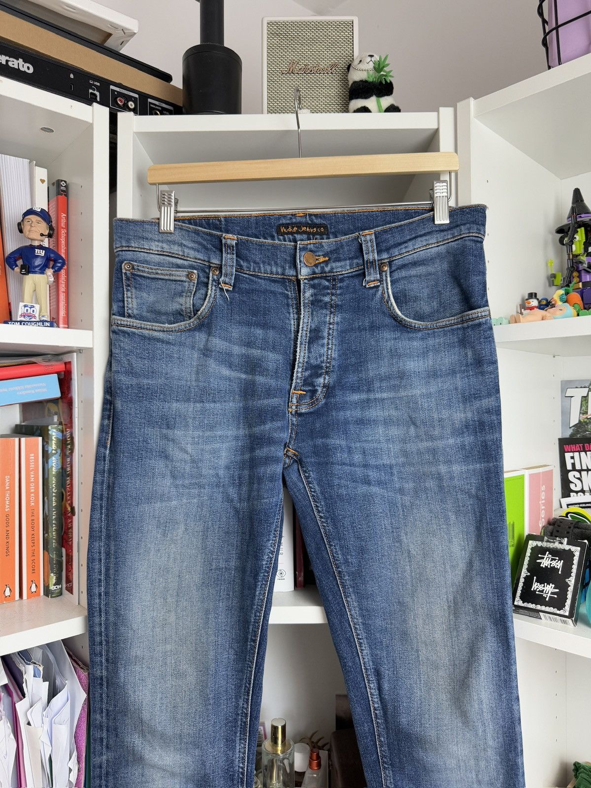 Designer × Nudie Jeans Nudie Jeans straight fit denim pants 31x32 designer casual Size US 31 - 3 Thumbnail