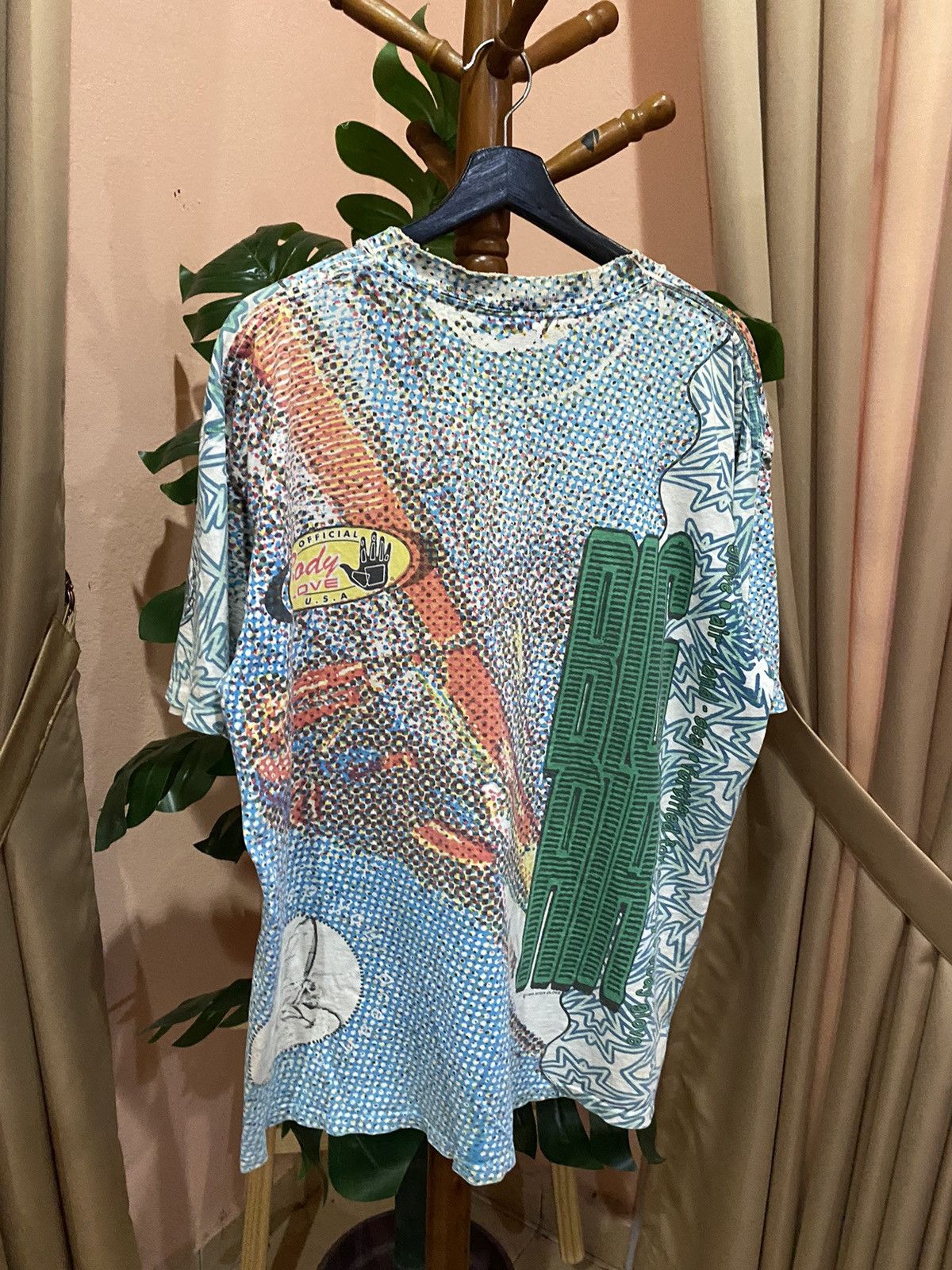 Body Glove VINTAGE 90S BODY GLOVE BIG AIR ALL OVER PRINT SHIRT Size US L / EU 52-54 / 3 - 15 Thumbnail
