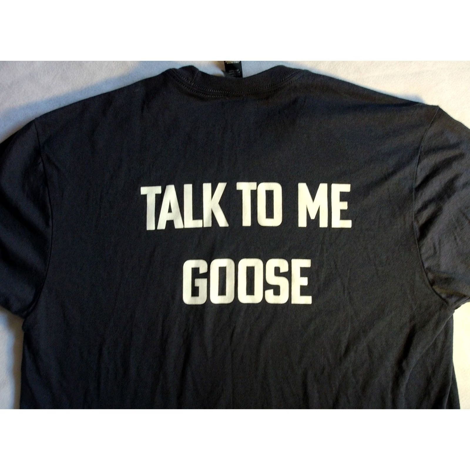 Vintage ATLANTIC AVIATION Talk To me Goose t Shirt Men's Medium Flight Airplane TOP GUN Shirt Mens XS/X? Size US M / EU 48-50 / 2 - 3 Thumbnail