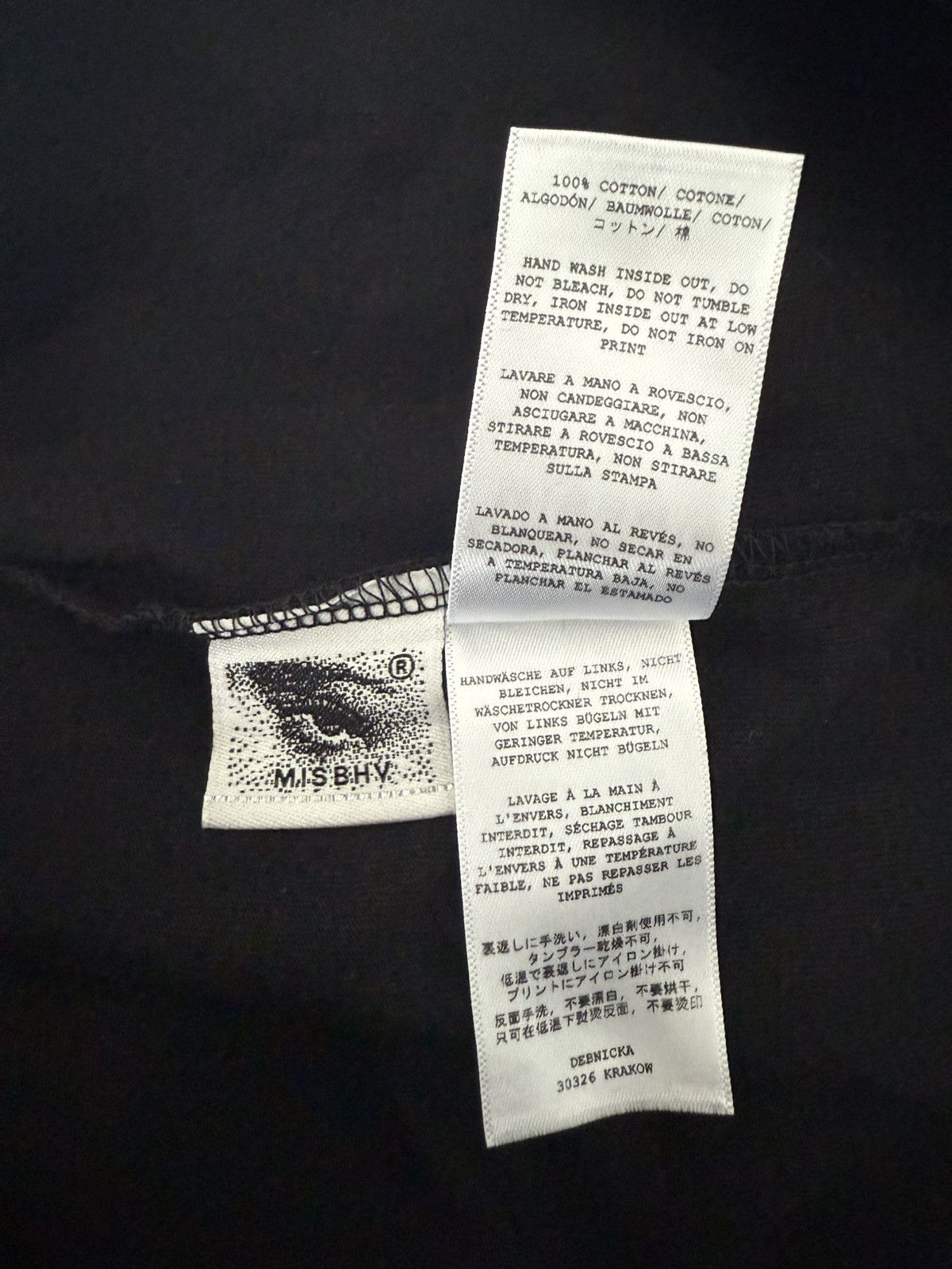 Misbhv Rhinestone Tokyo T-shirt Size US M / EU 48-50 / 2 - 6 Thumbnail