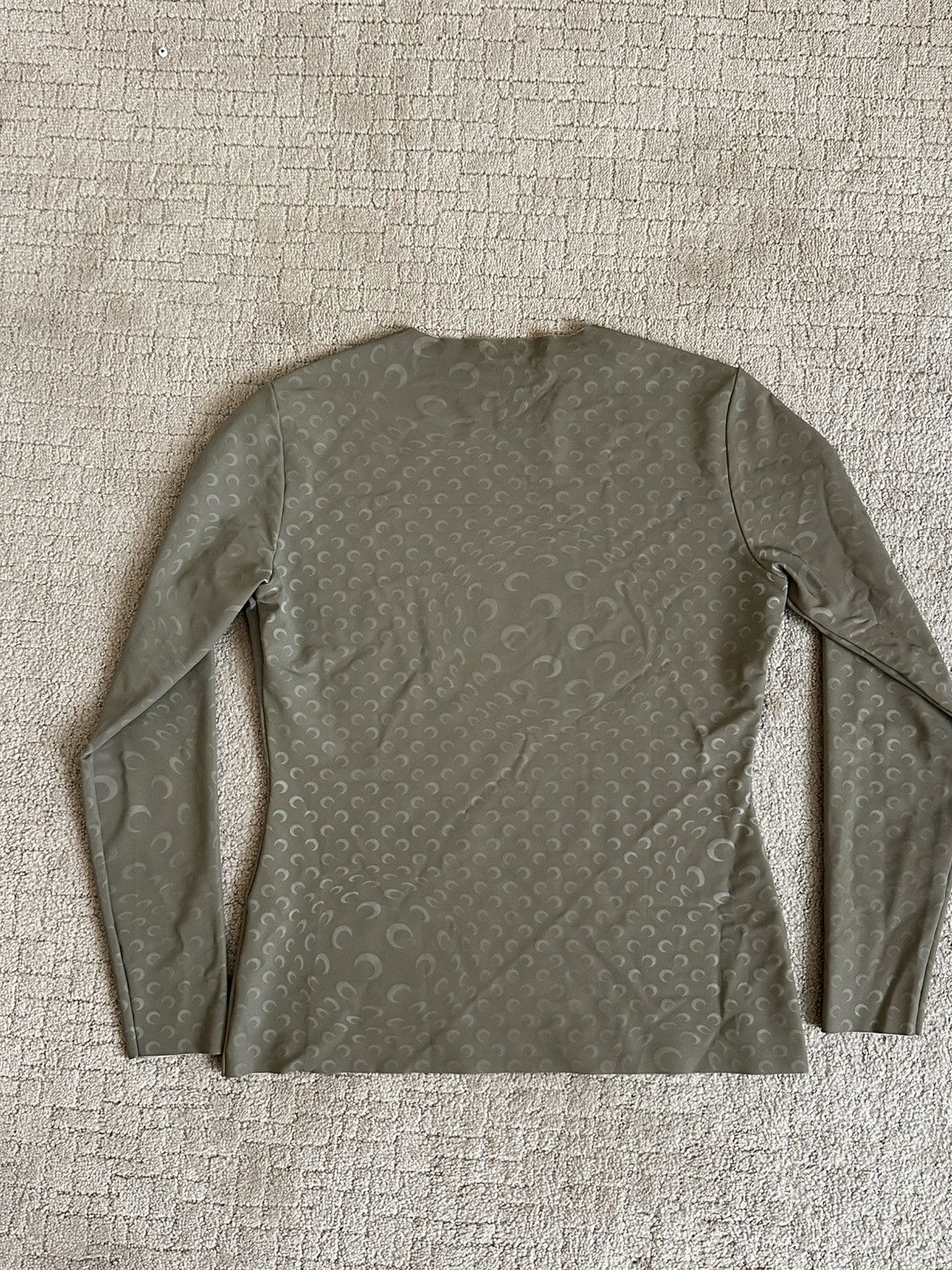 Marine Serre Marine Serre Green Reflective Top Size L / US 10 / IT 46 - 2 Thumbnail