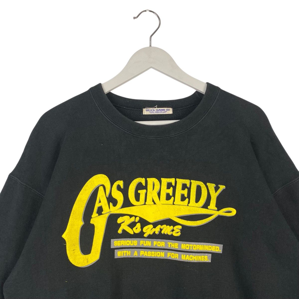 Vintage Vintage K’s Game Printed Crewneck Sweatshirt Black Size M Size US M / EU 48-50 / 2 - 4 Thumbnail