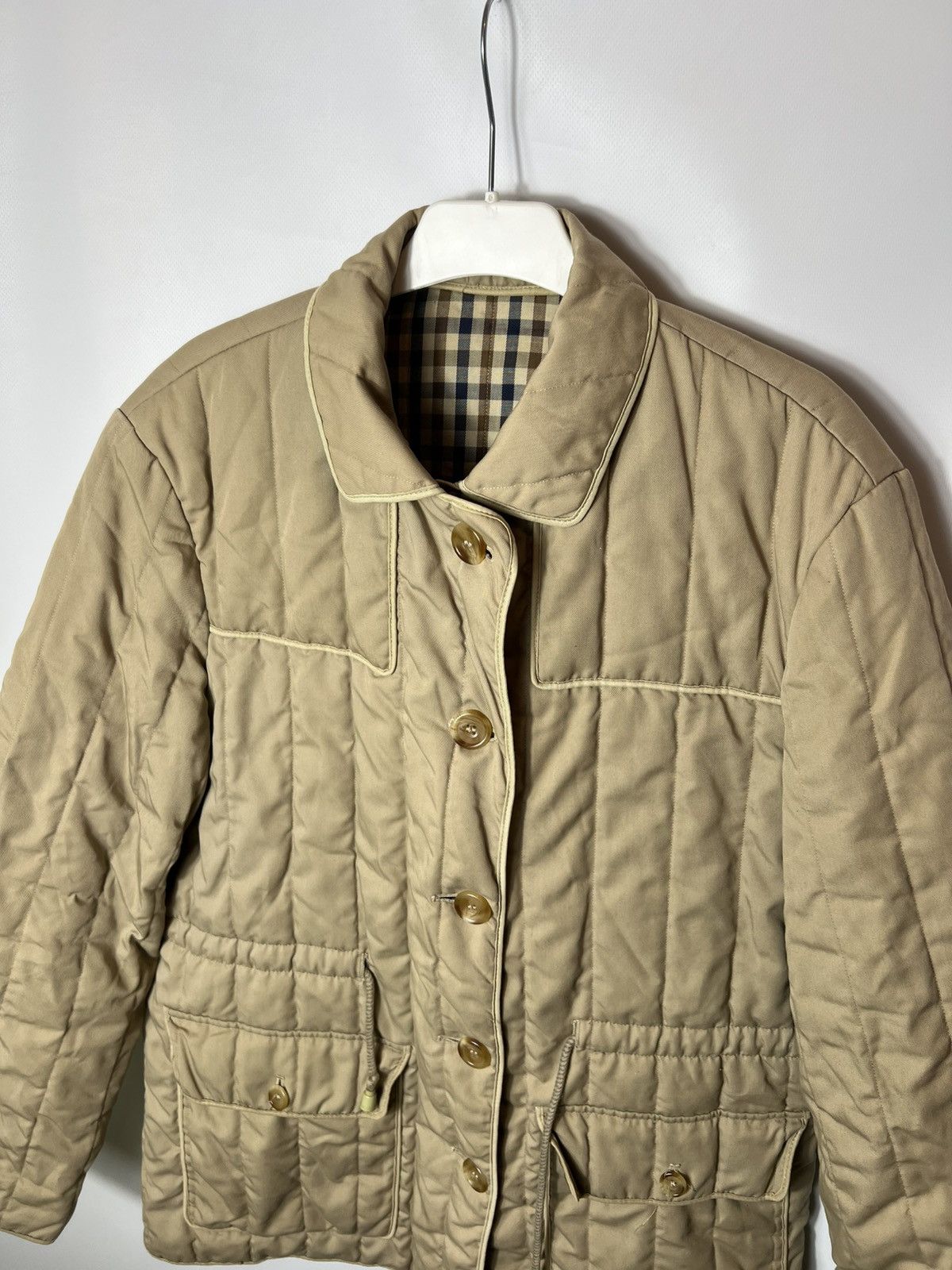 Aquascutum Vintage streetwear designer Aquascutum Quilted Jacket Size XL / US 12-14 / IT 48-50 - 2 Thumbnail
