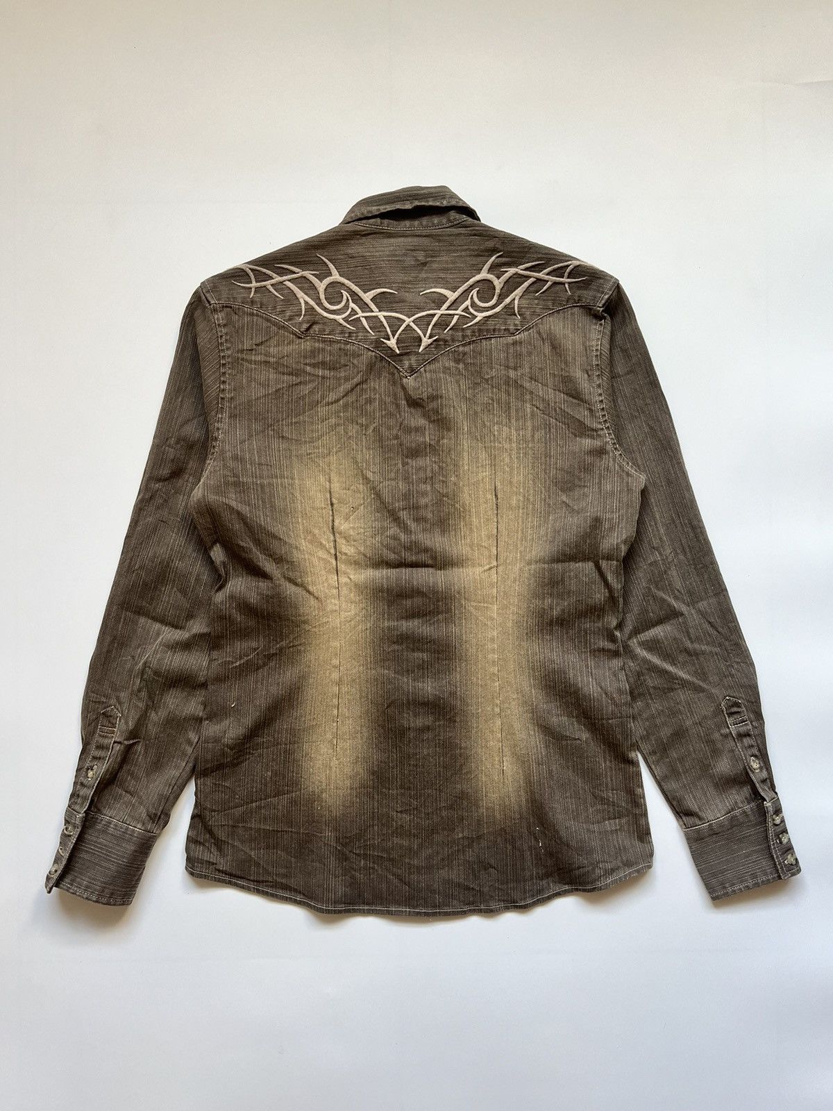 Tornado Mart SS2005 Tornado Mart Japan Tribal Western Denim Size US L / EU 52-54 / 3 - 5 Thumbnail