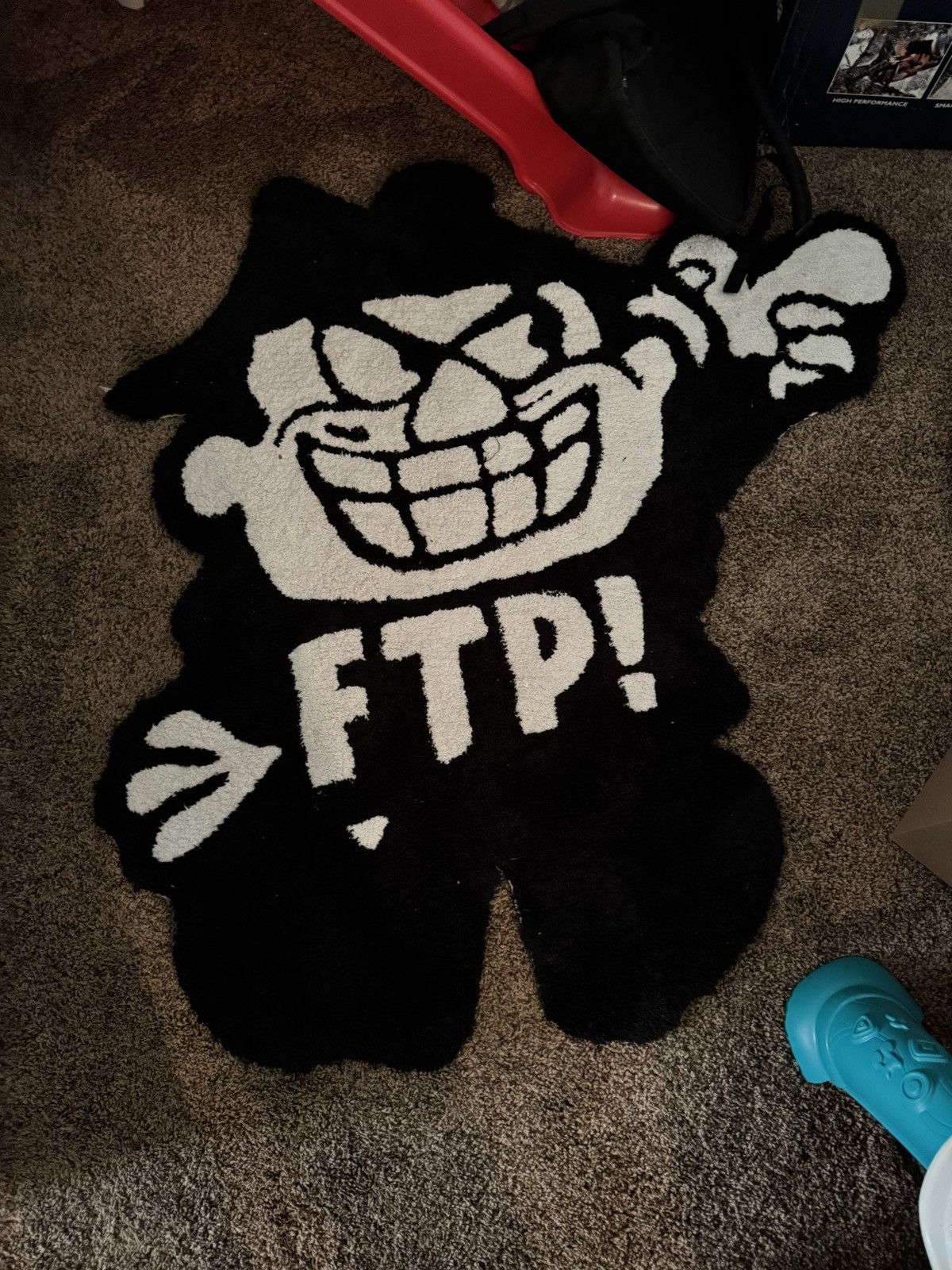 Fuck The Population FTP BORIS RUG Size ONE SIZE - 1 Thumbnail