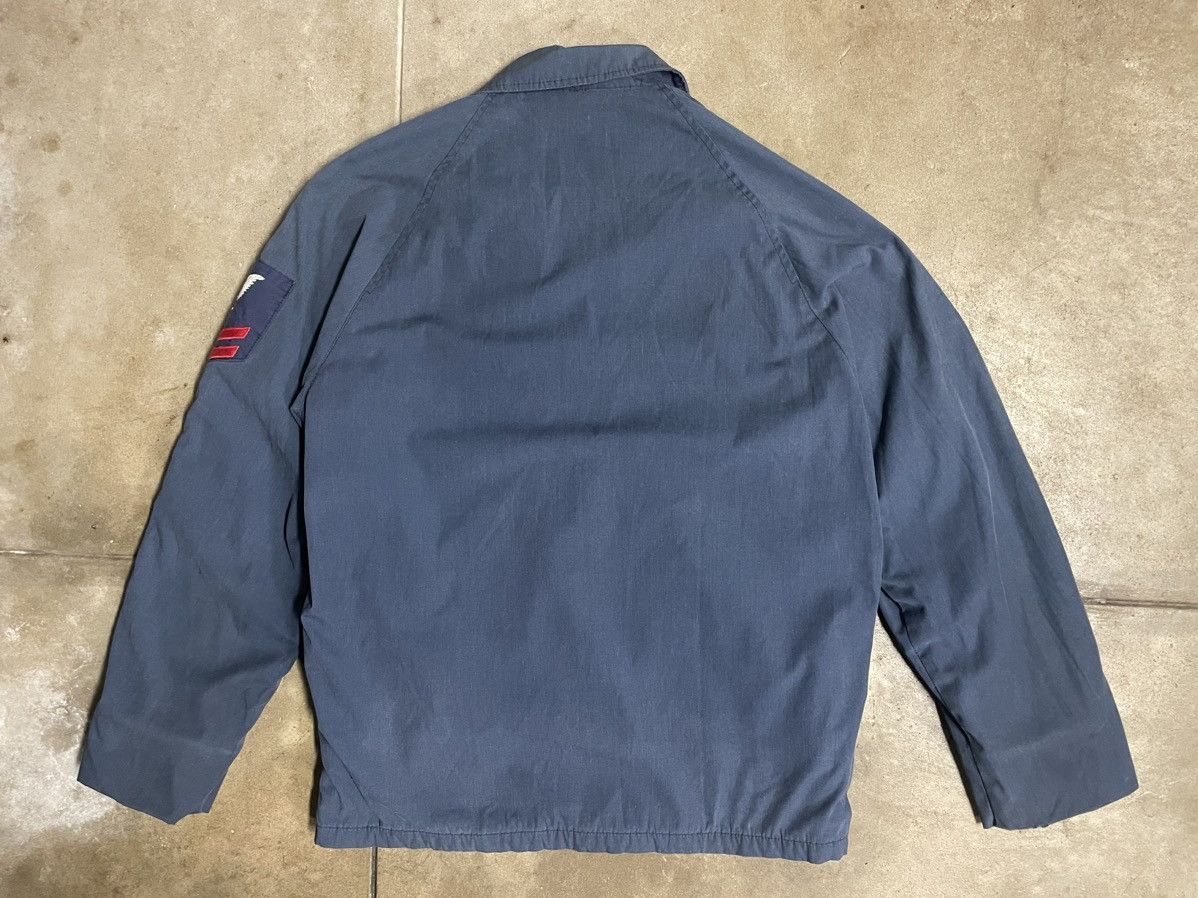 Vintage 1970s Lined Navy Utility Work Jacket Size US S / EU 44-46 / 1 - 2 Thumbnail