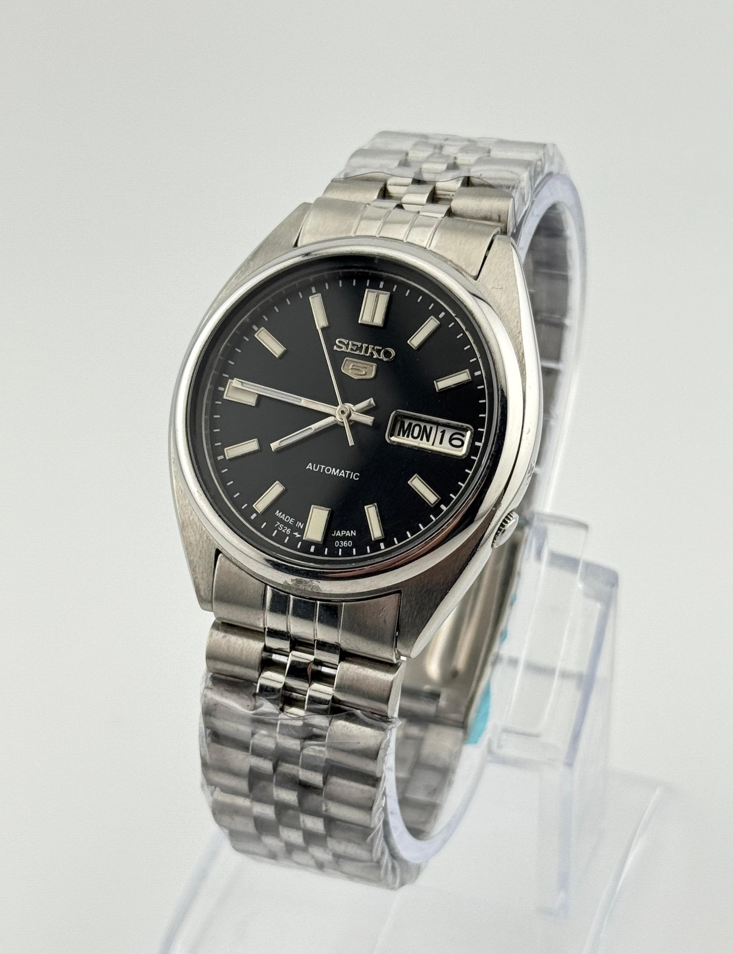 Seiko Rare Classic Seiko 5 7S26 Men's Wrist Watch Size 36 - 5 Thumbnail