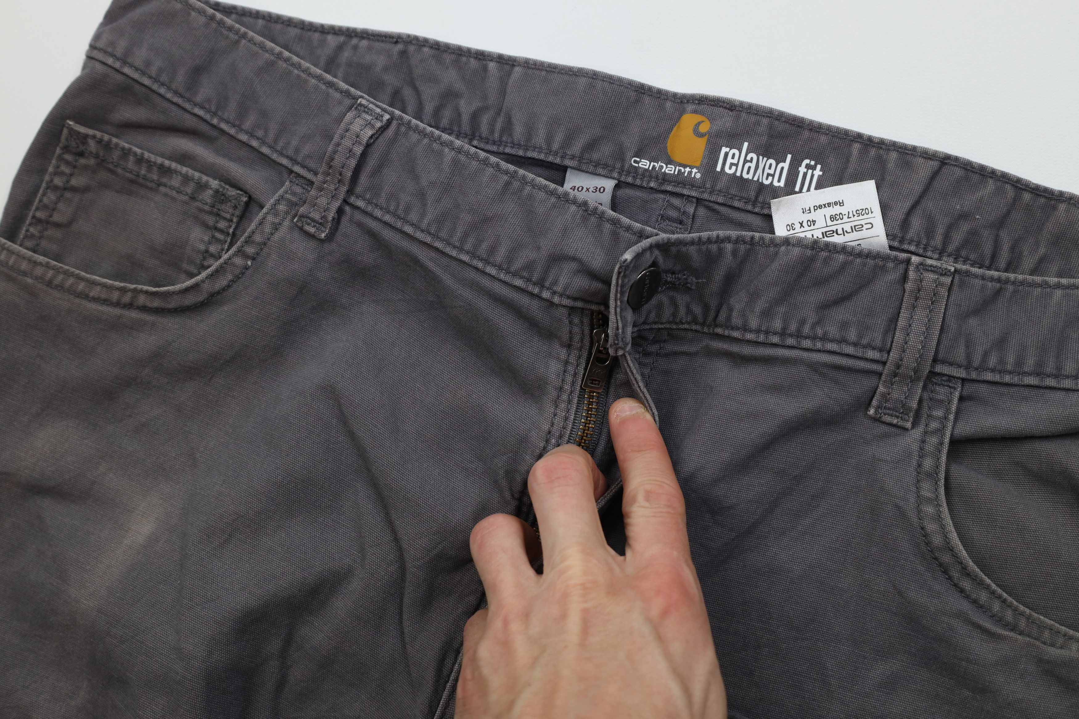 Carhartt Vintage Y2K Carhartt Relaxed Fit Wide Leg Dungaree Pants Size US 40 / EU 56 - 9 Thumbnail