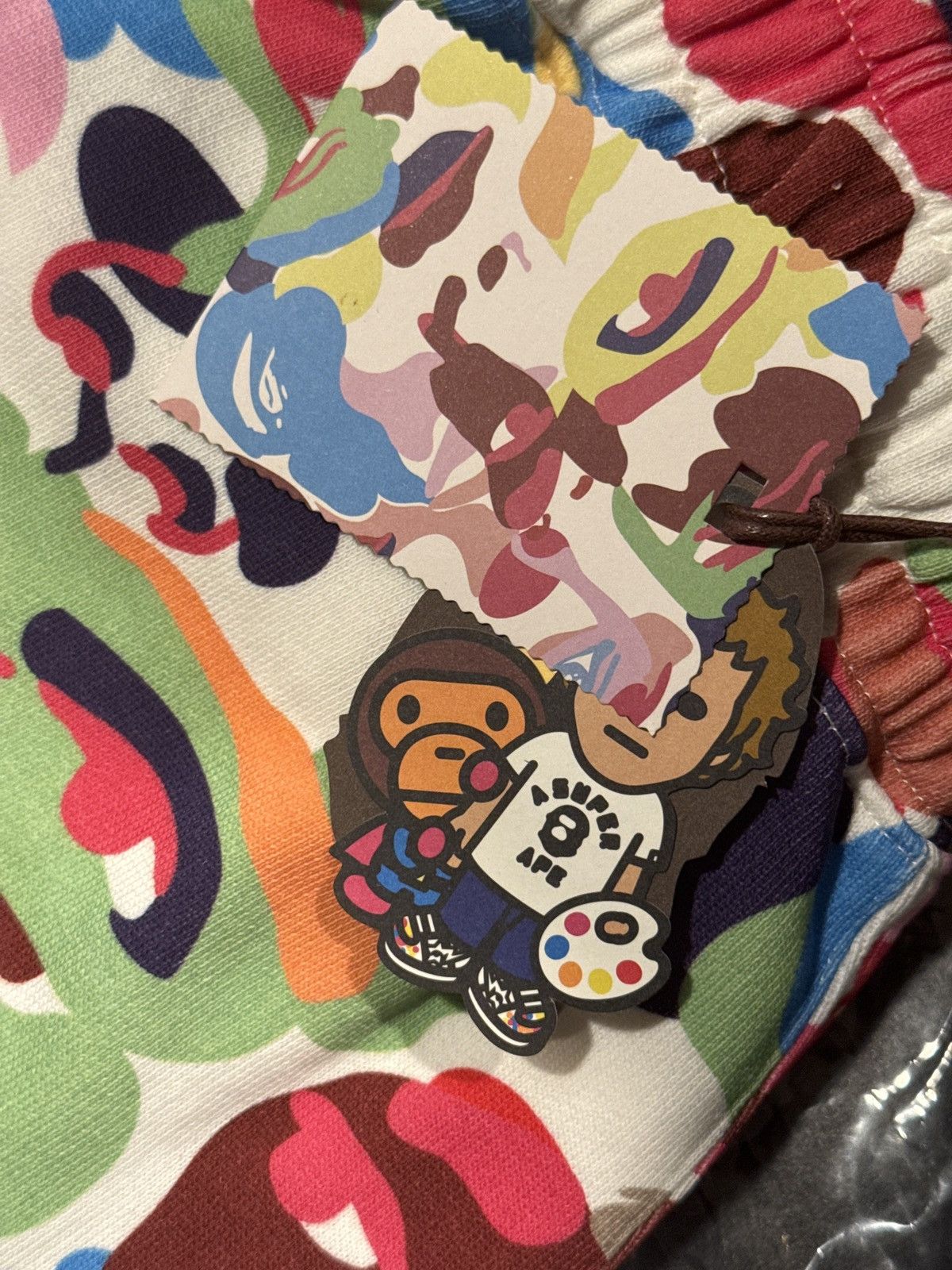 Bape Bape x KidSuper MultiColor Camo Shorts Size US 28 / EU 44 - 7 Thumbnail
